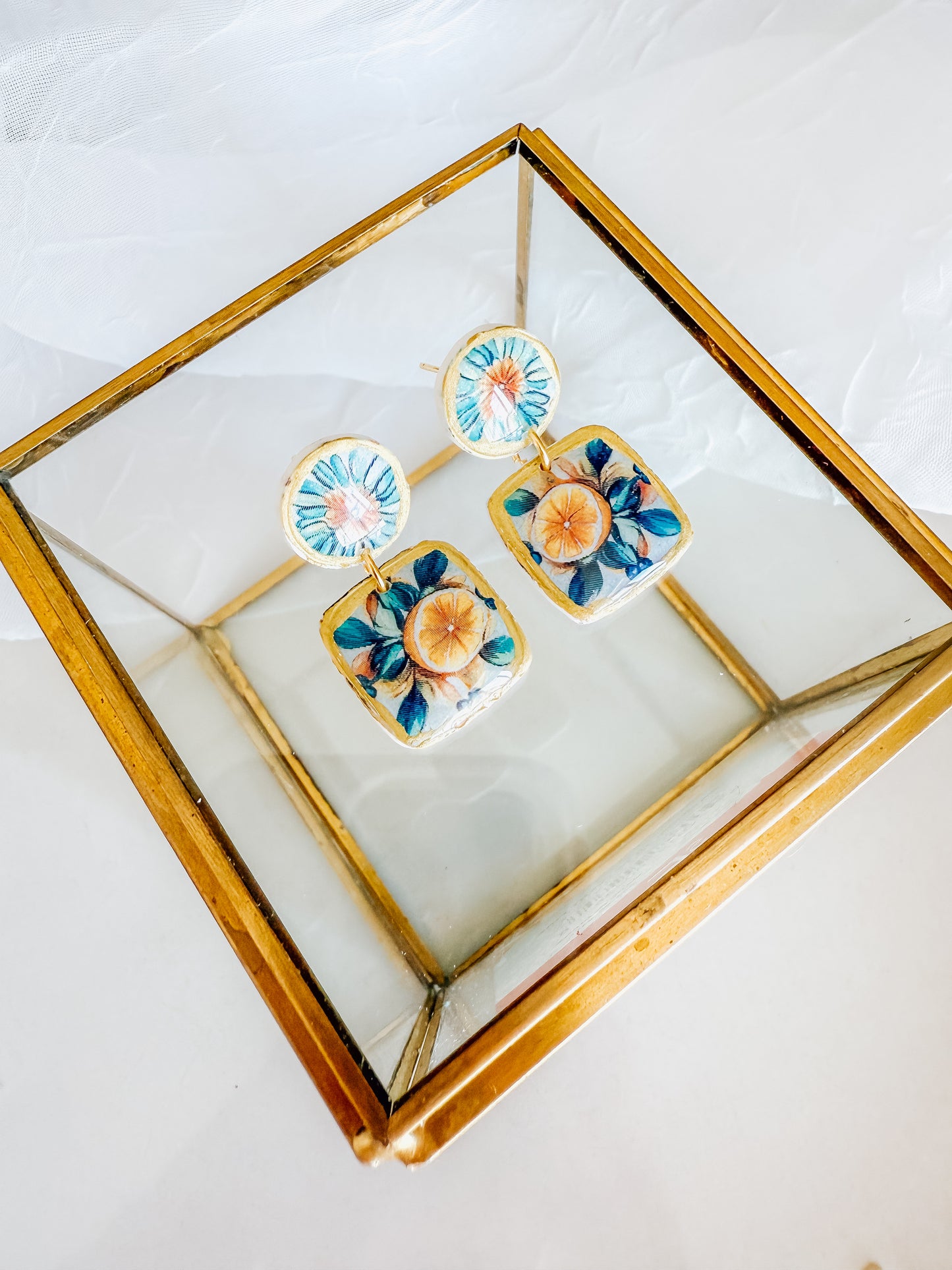 Cottage mini drop Earrings