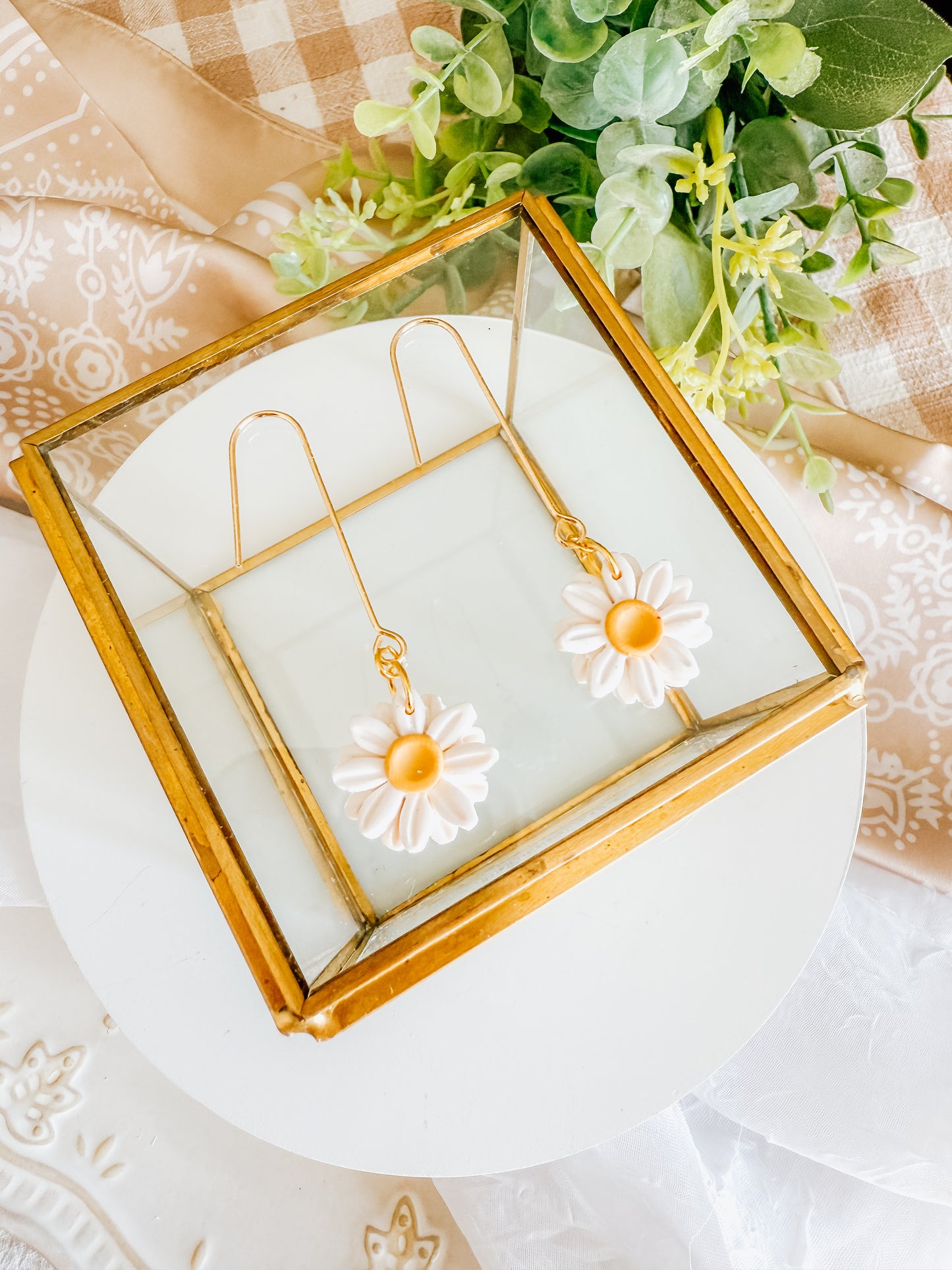 Sunflower and Daisy Dangles