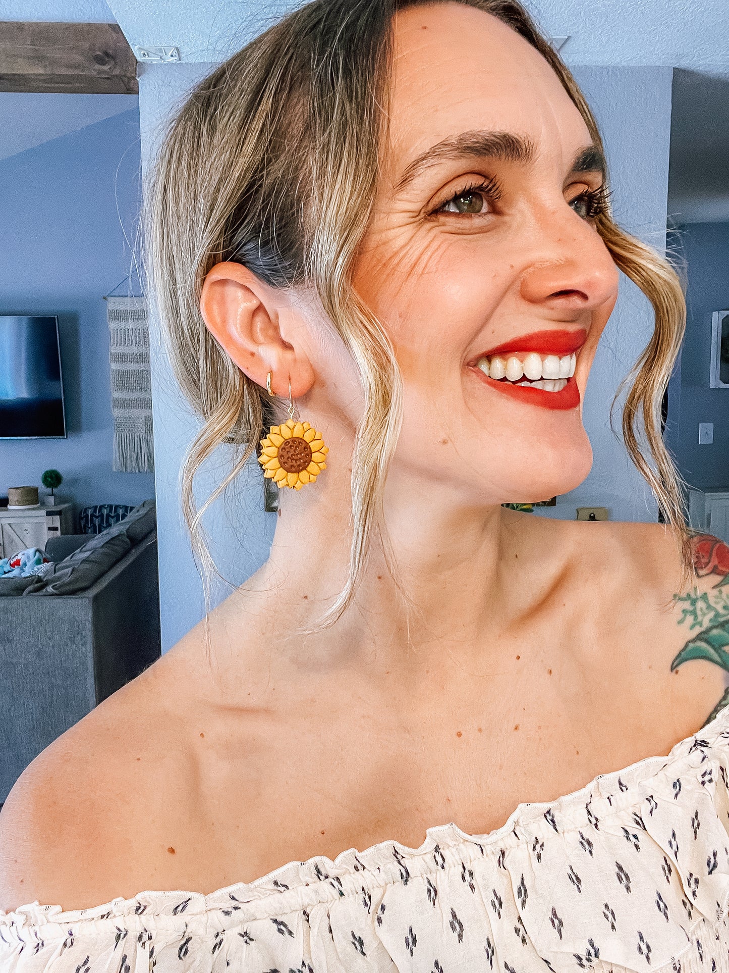 Sunflower Summer Earrings