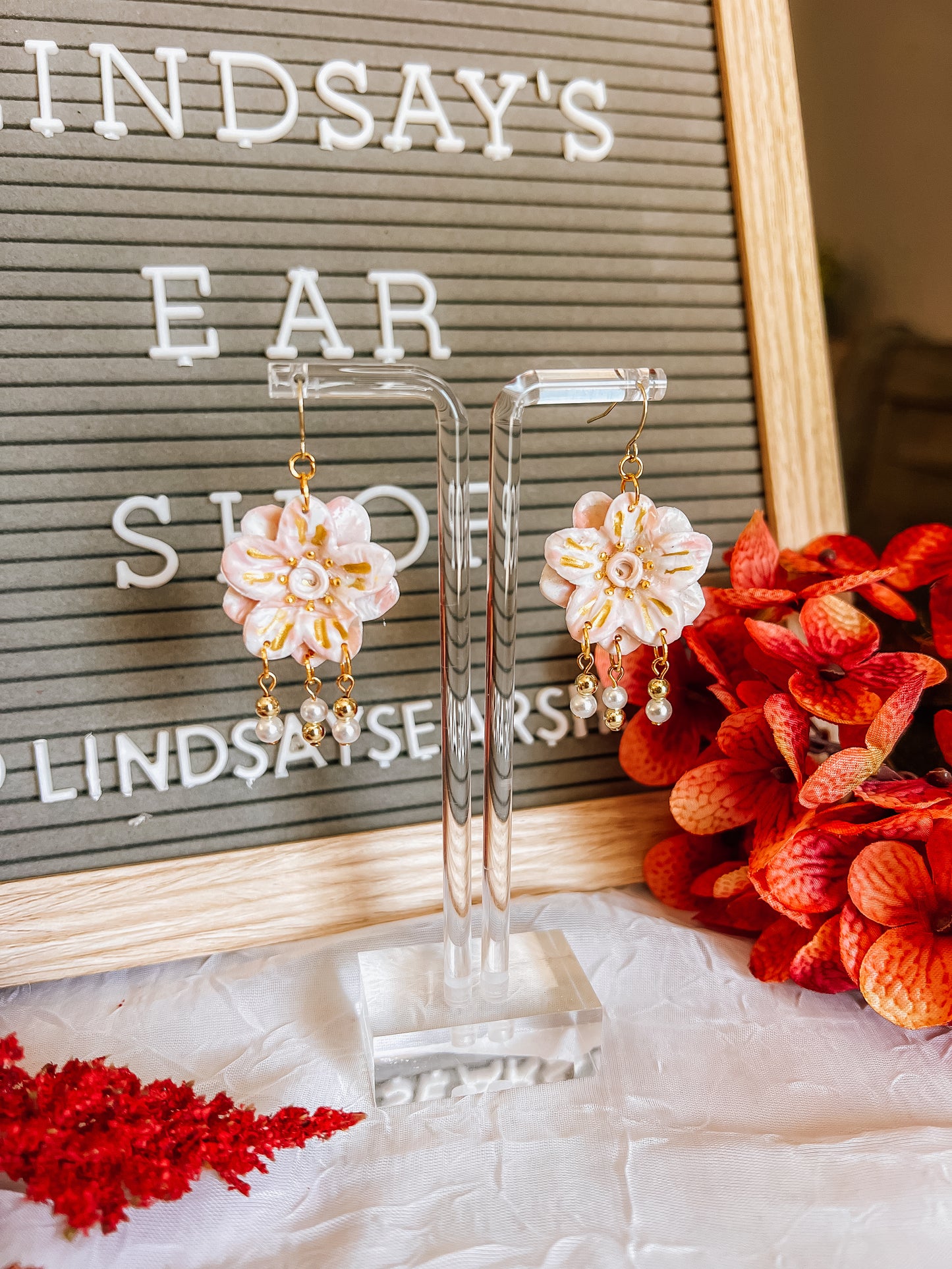 Fancy Beaded Floral