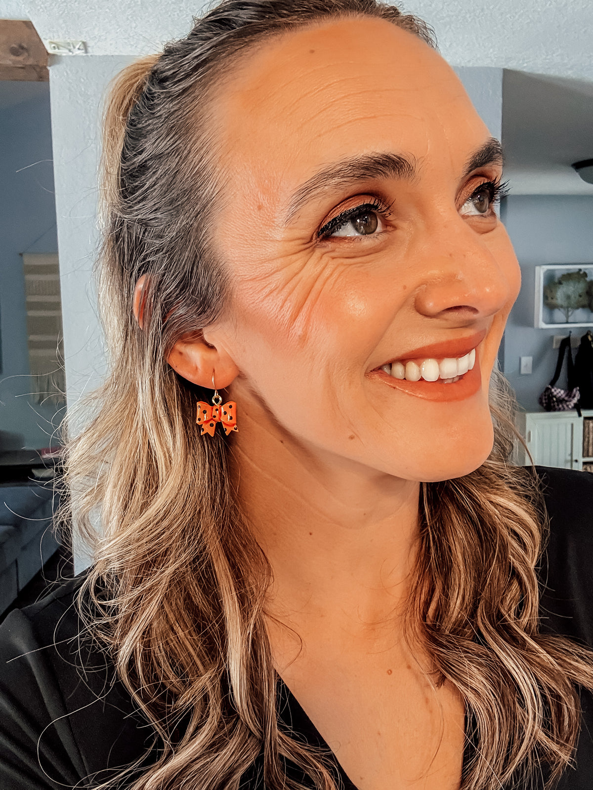 Halloween Bow Dangles