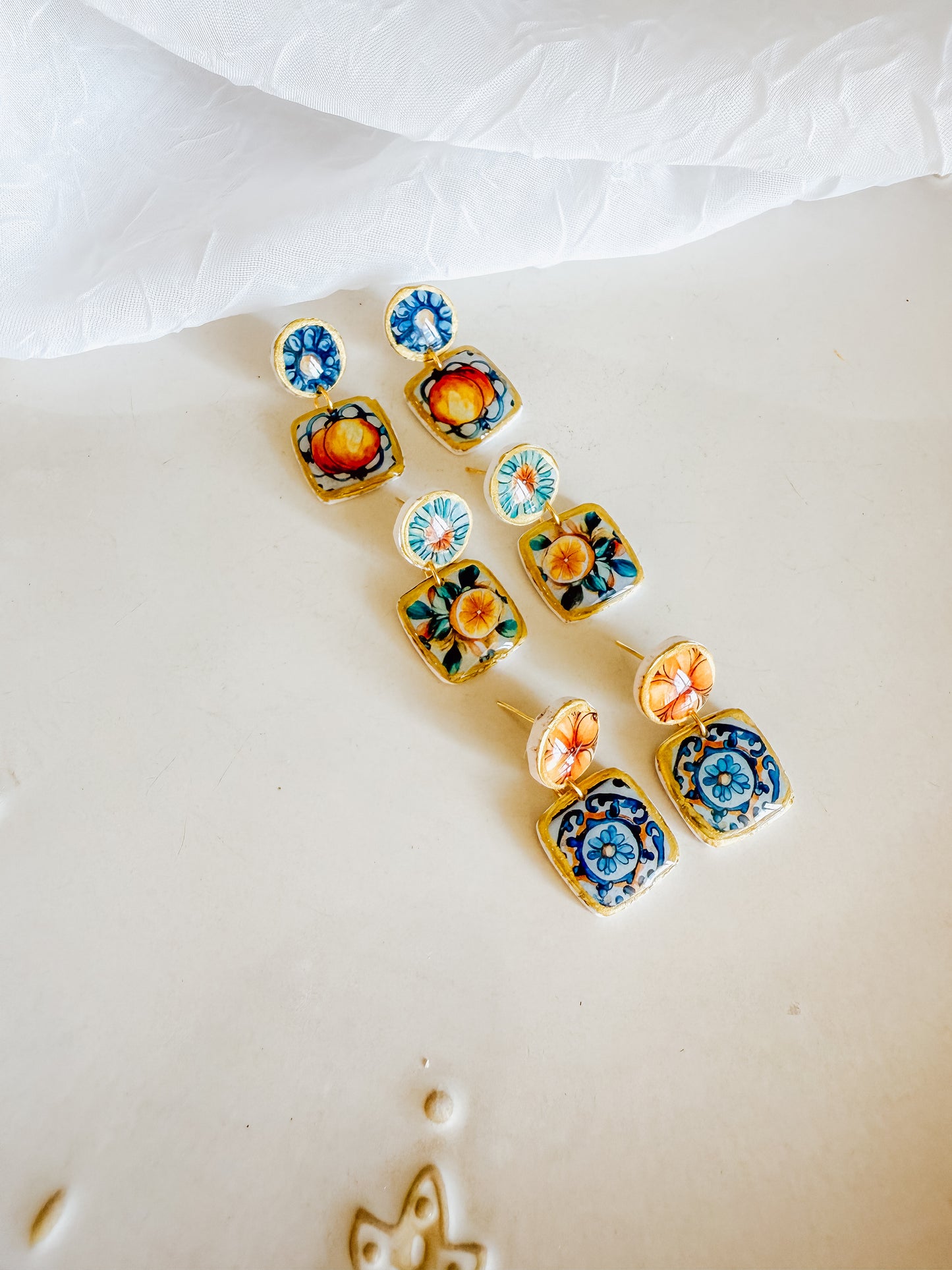 Cottage mini drop Earrings
