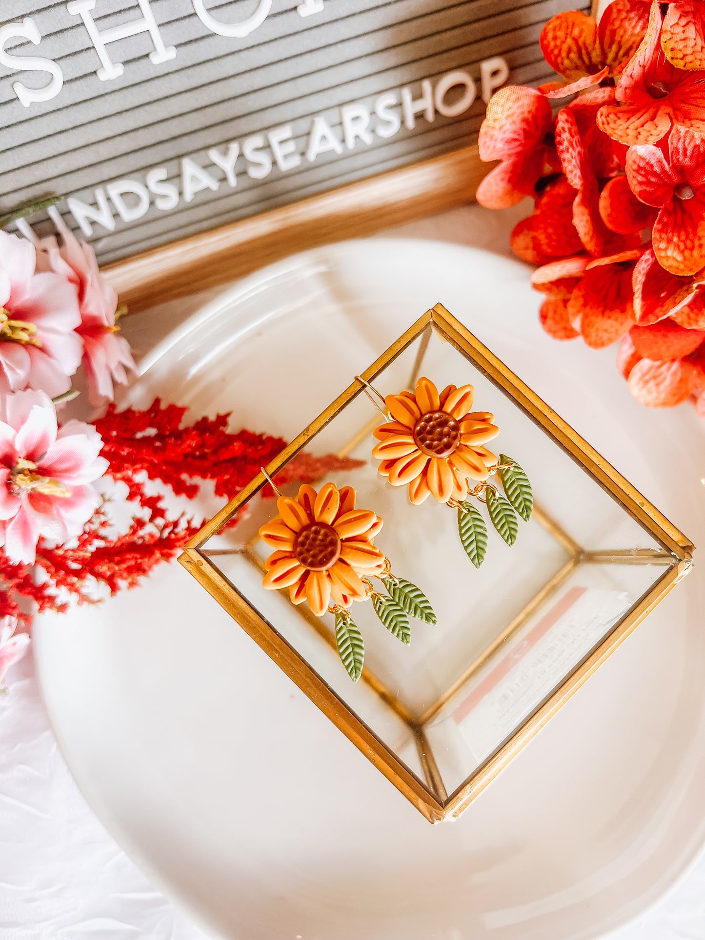 Sunflower Summer Earrings