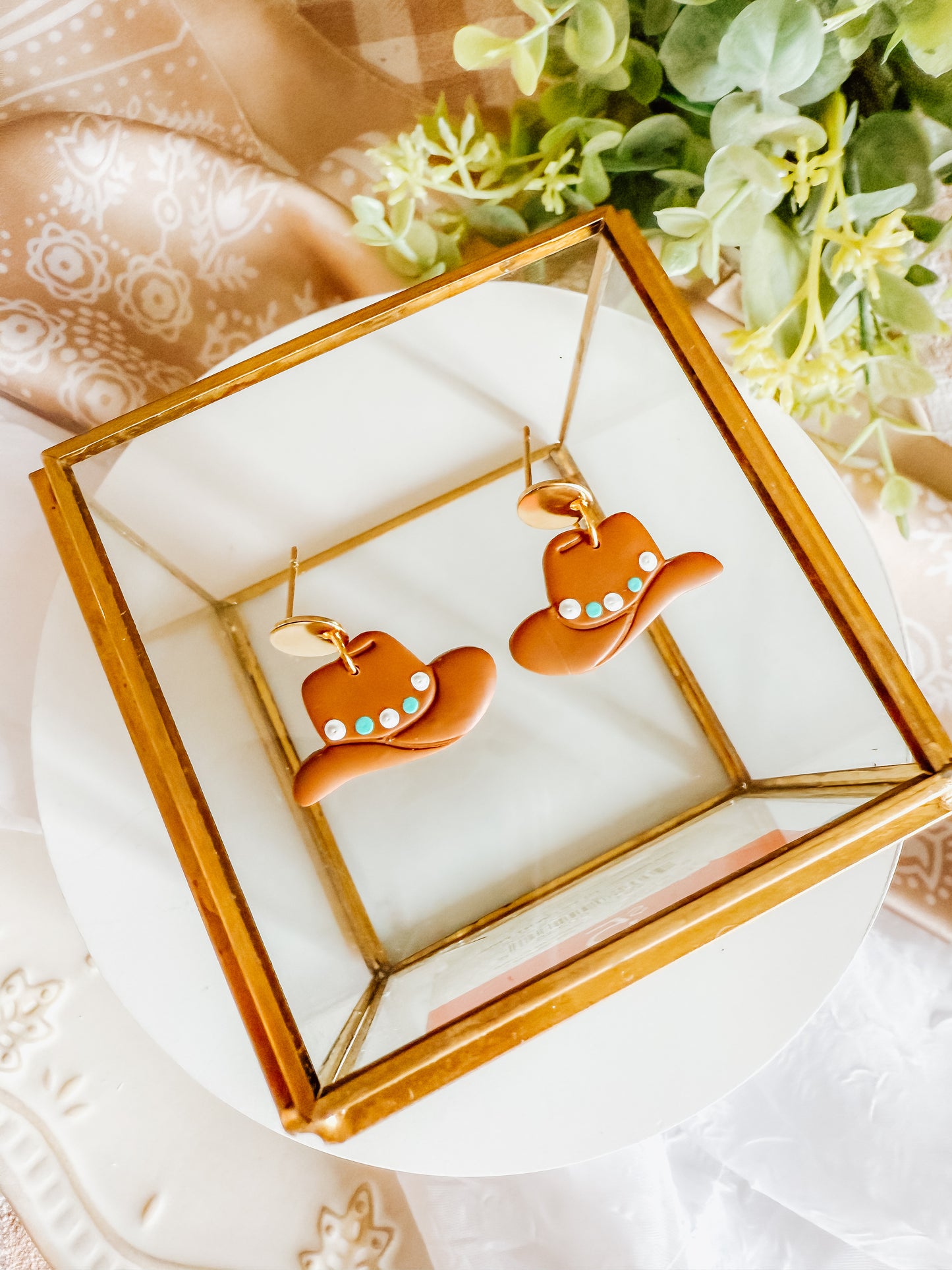 Ghost Cowboys, Cactus Dangles & Cowgirl Hats