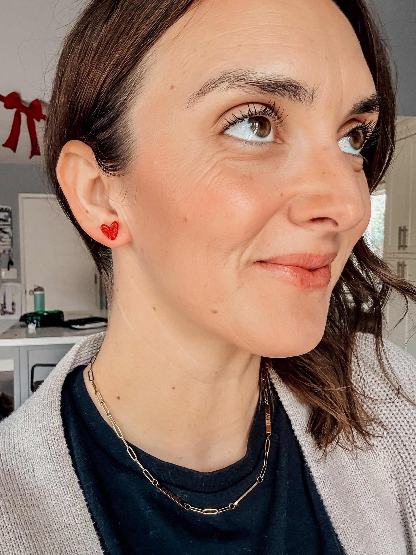 Mini Heart Studs