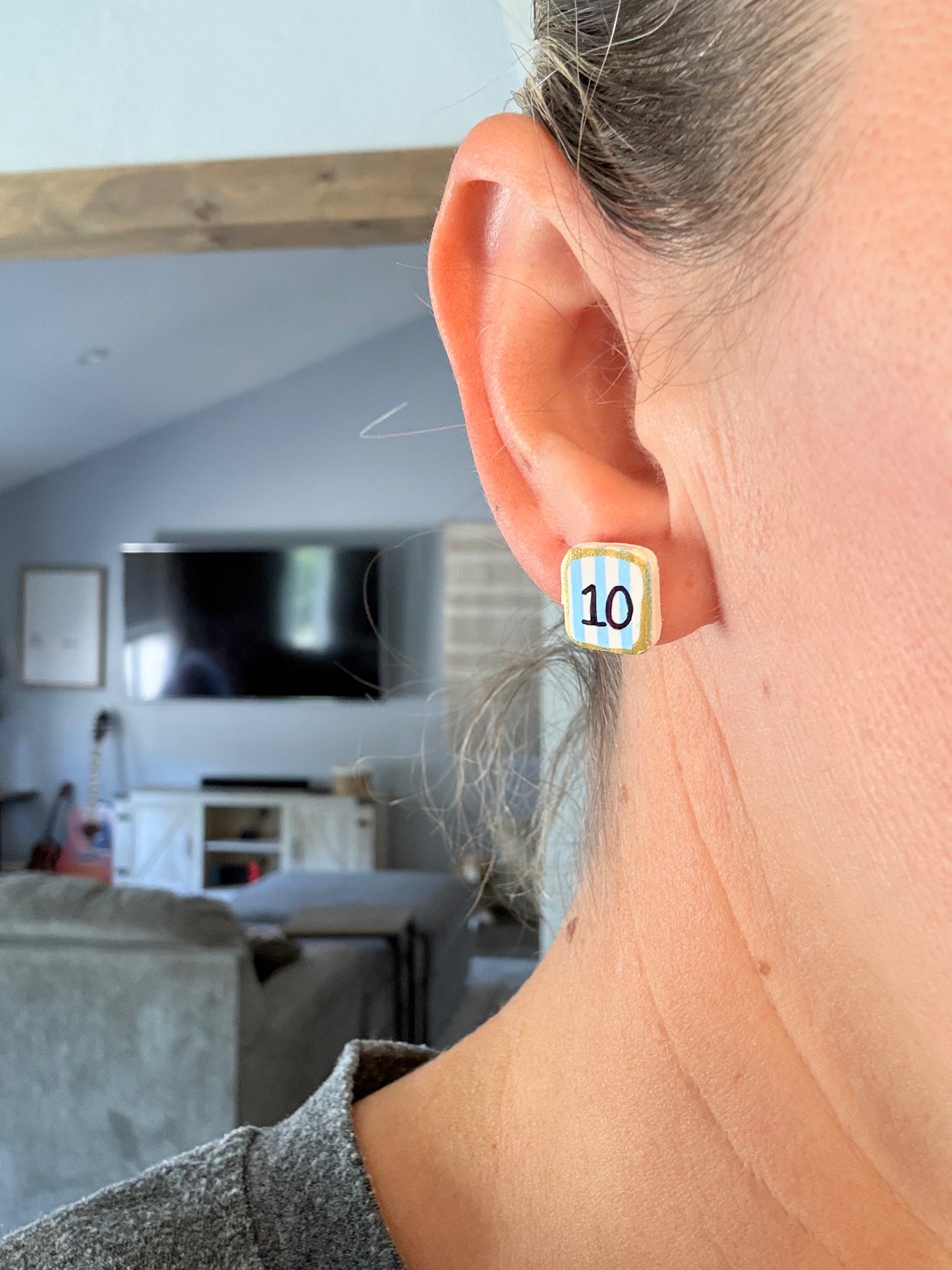 Messi 10 Argentina studs