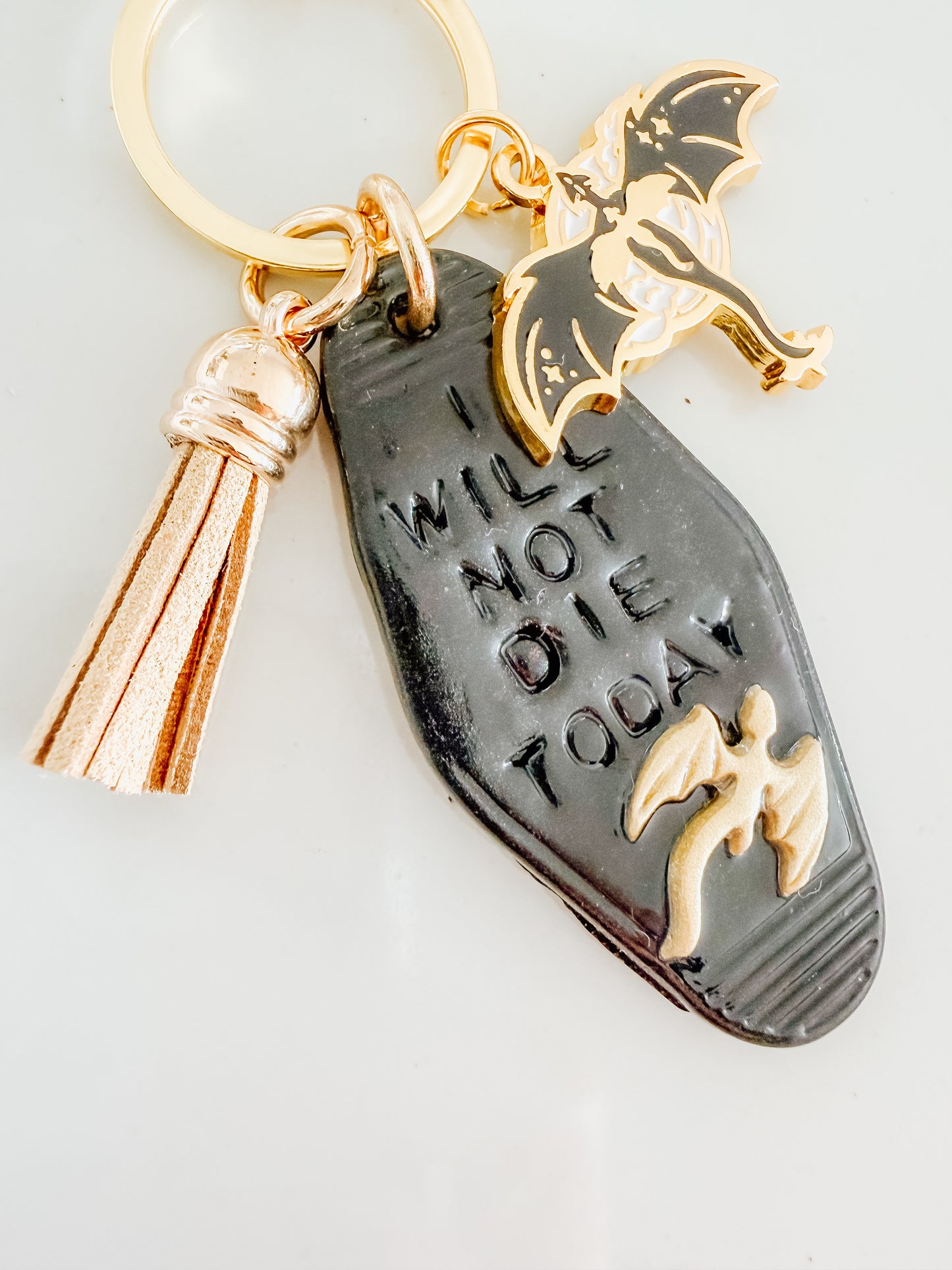 Fourth Wing Inspired Keychain