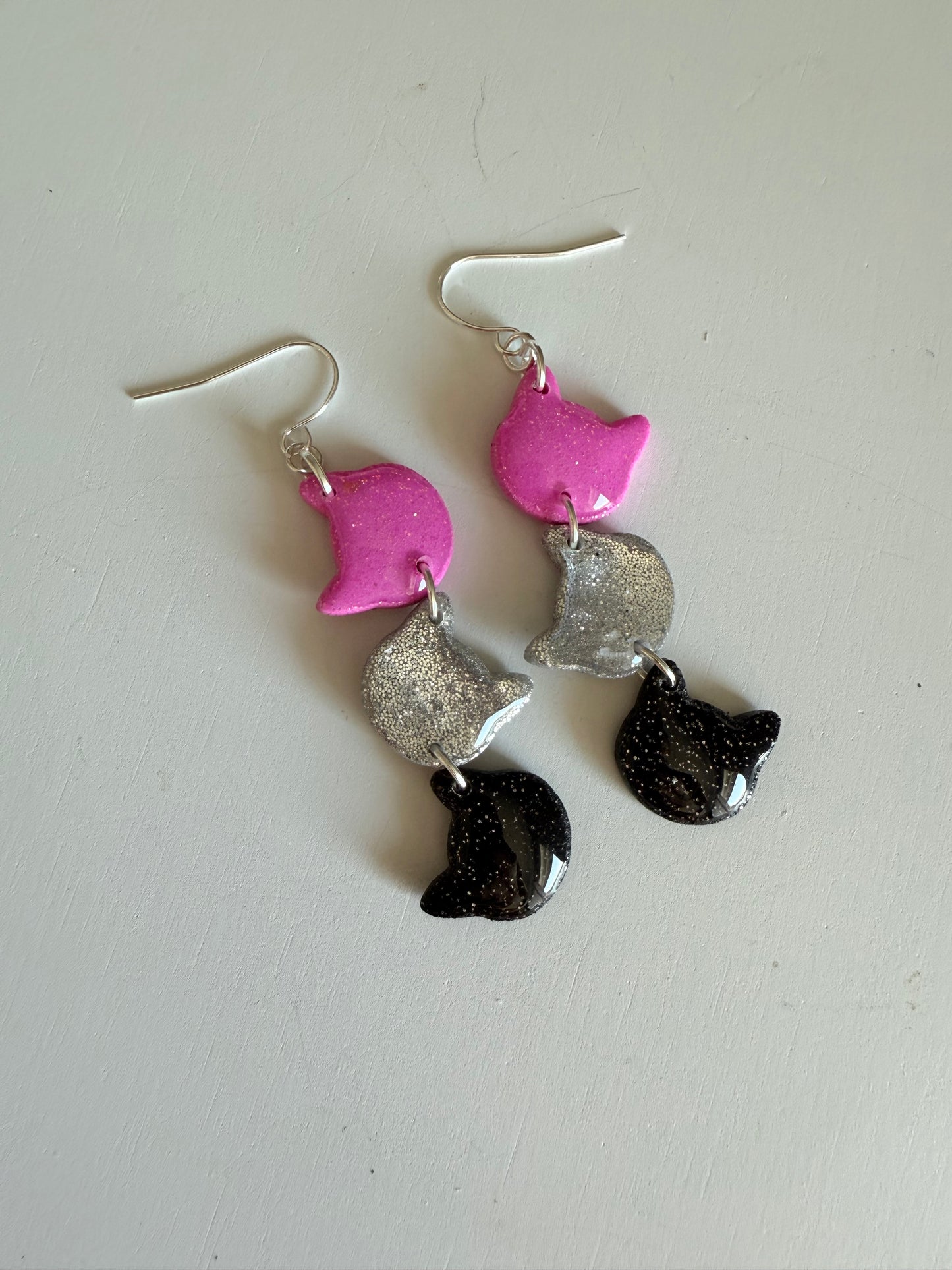 Cat & Skull Dangles