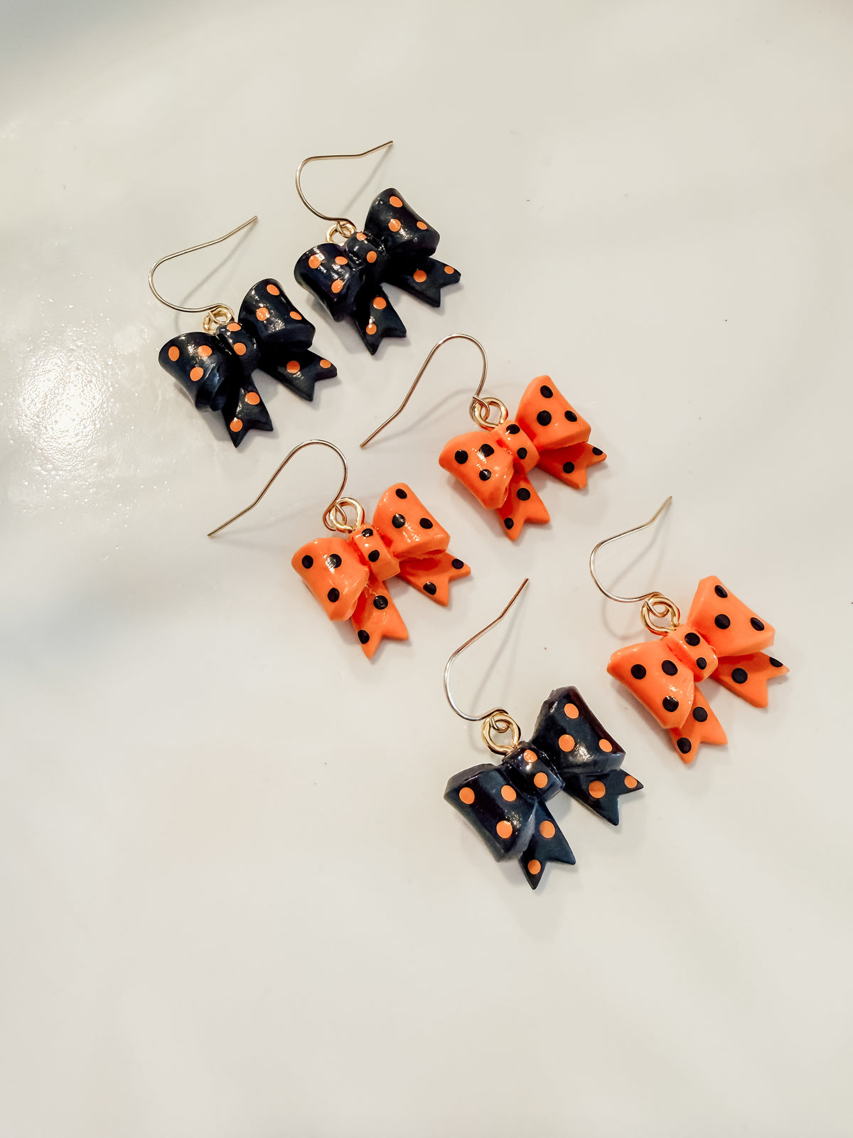 Halloween Bow Dangles
