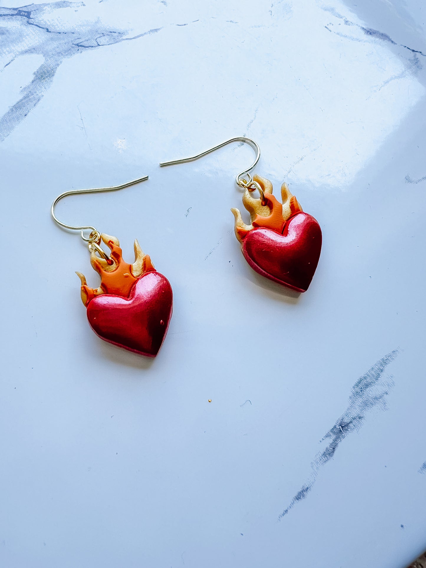 Throne of Glass inspired Abraxos and Fireheart earrings