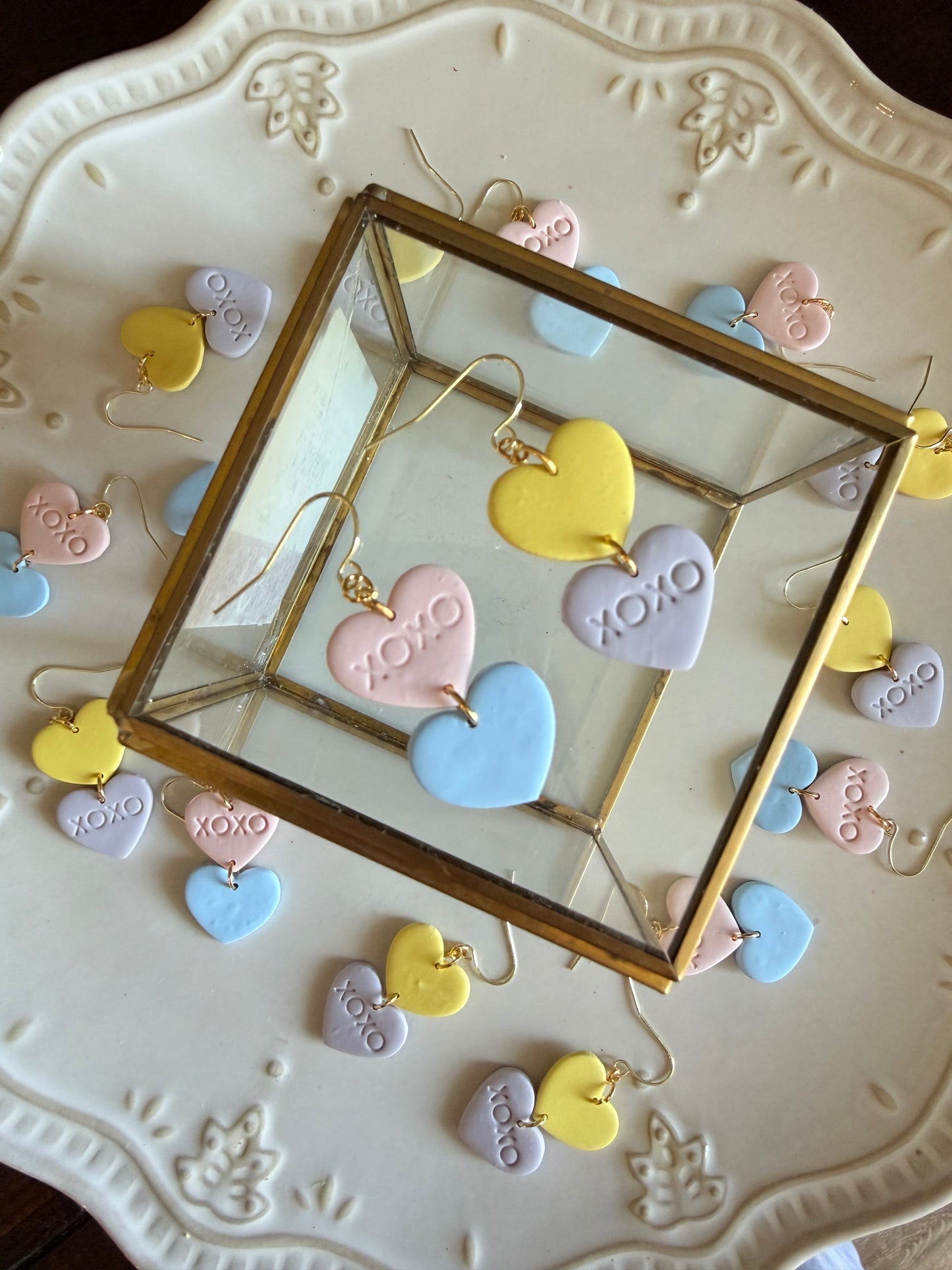 Candy Heart Dangles