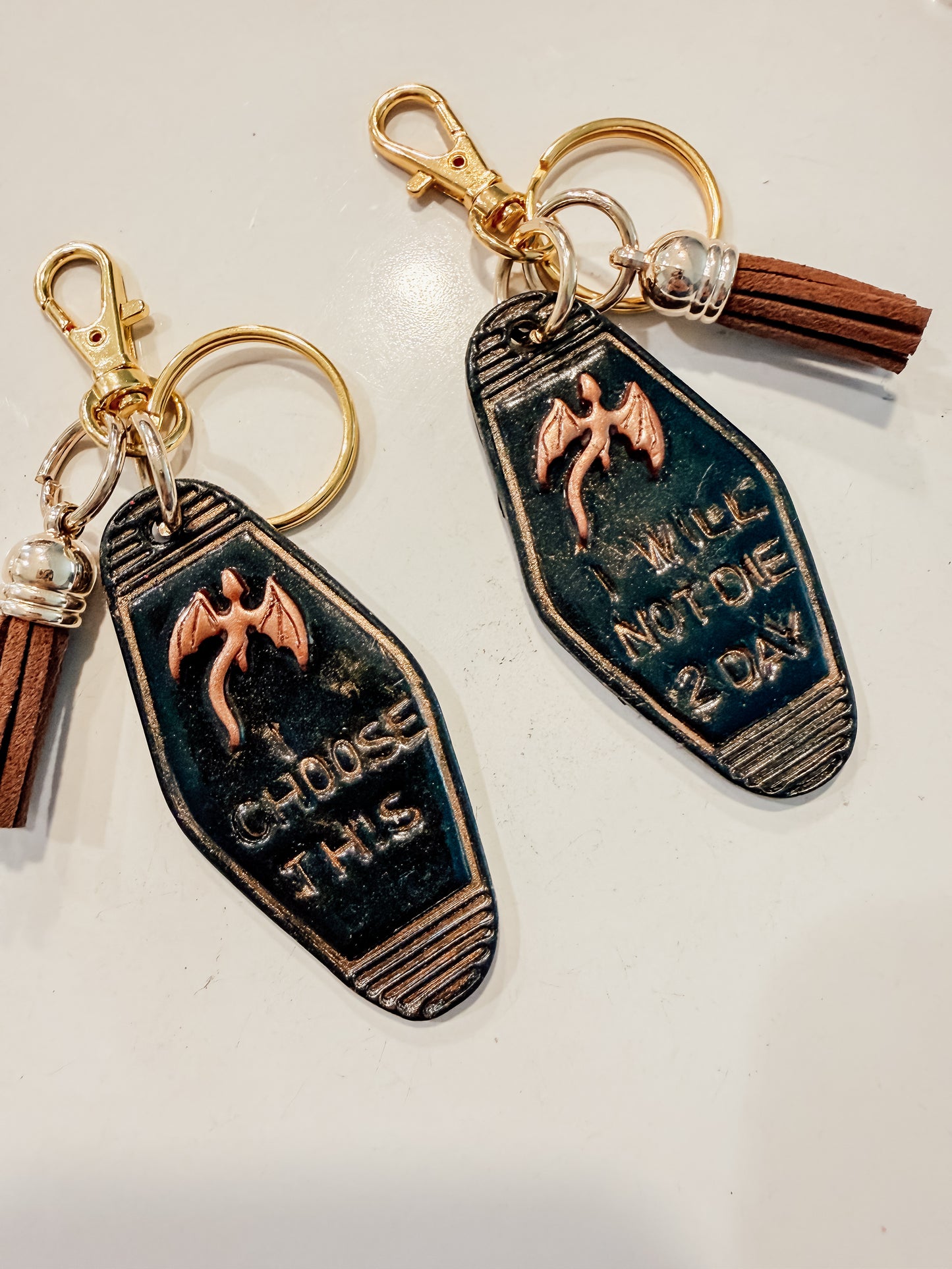 Fourth Wing Inspired Keychains