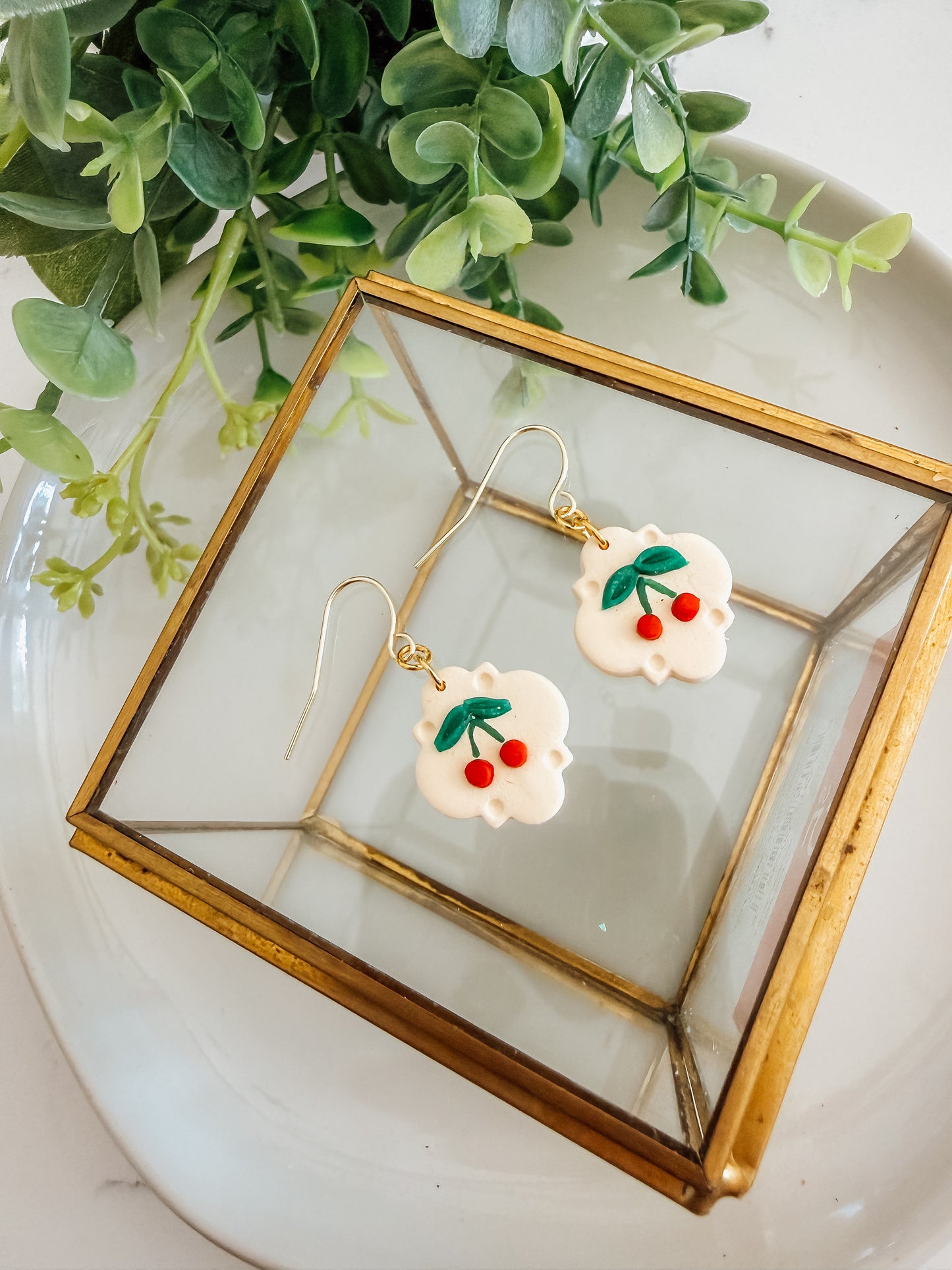 Mini Cherry Dangles