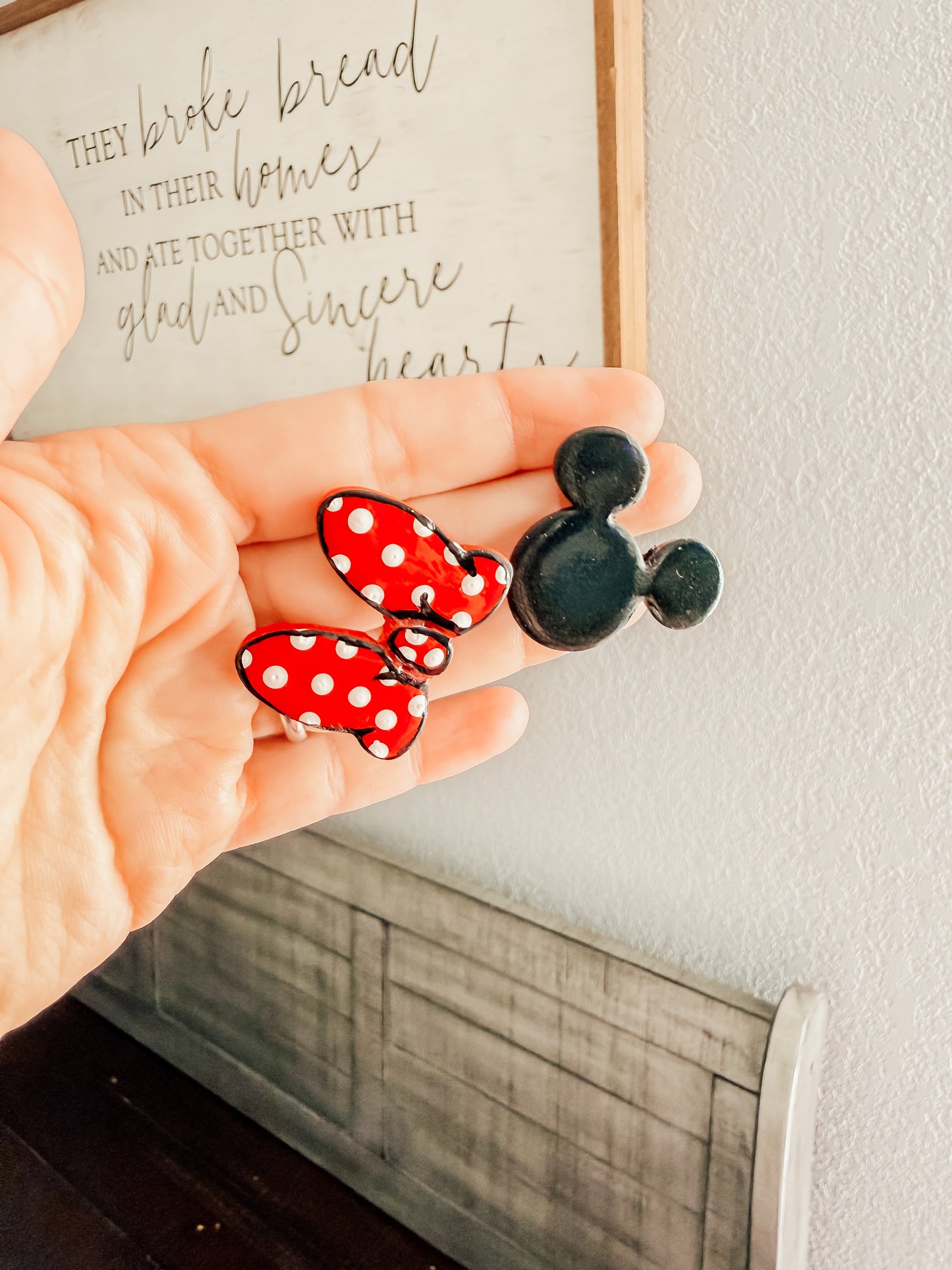 Big Stud Mouse Earrings
