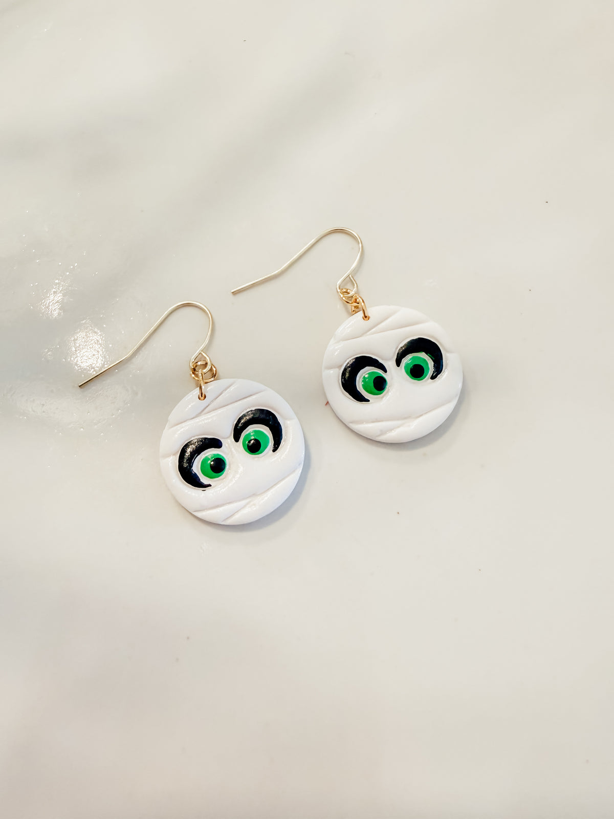 Halloween Button Earrings