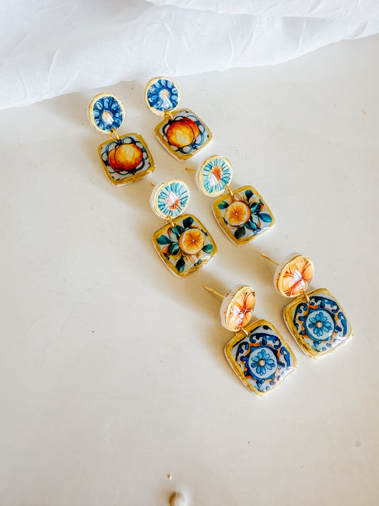 Cottage mini drop Earrings