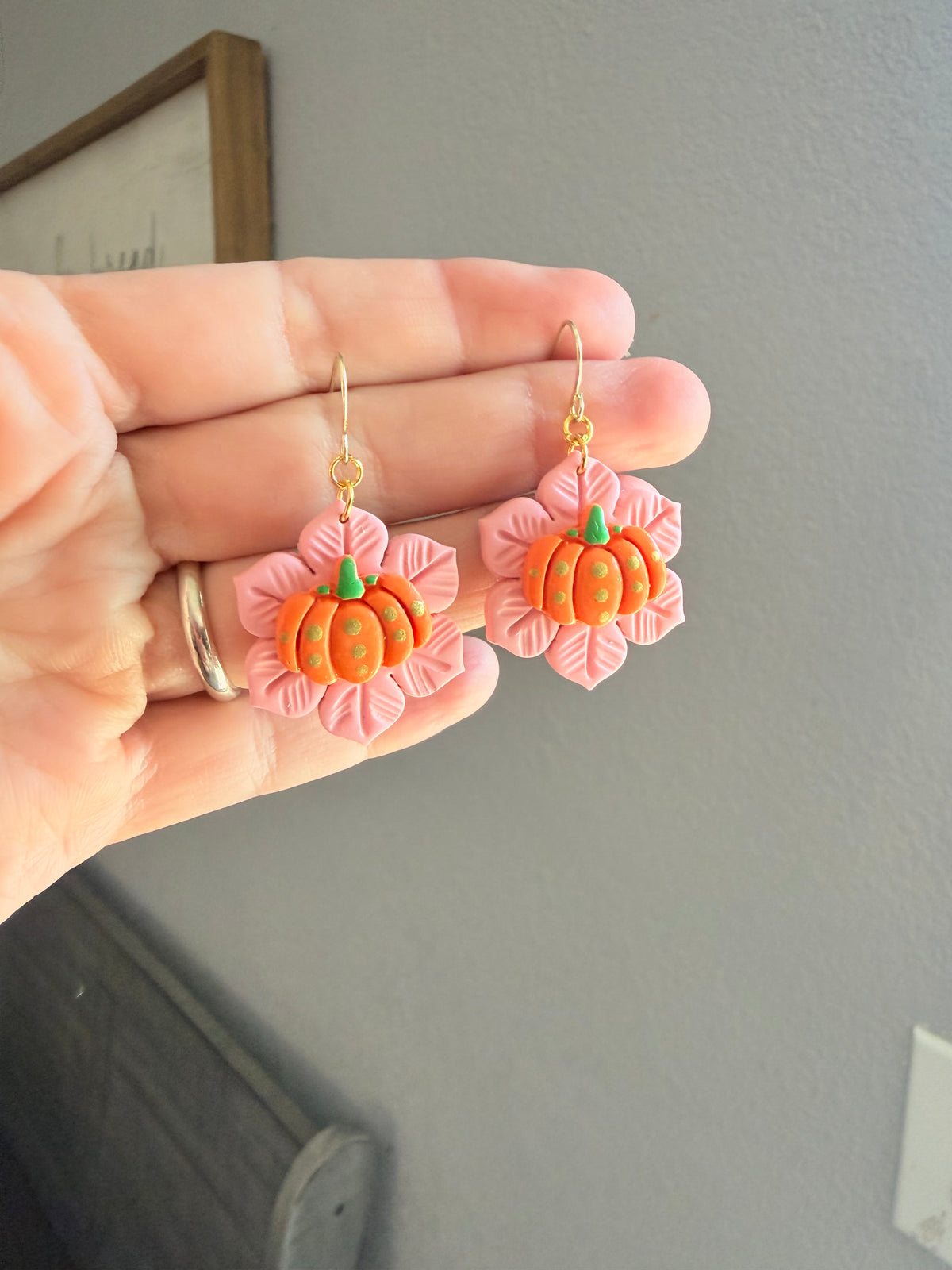Pink and Pumpkin