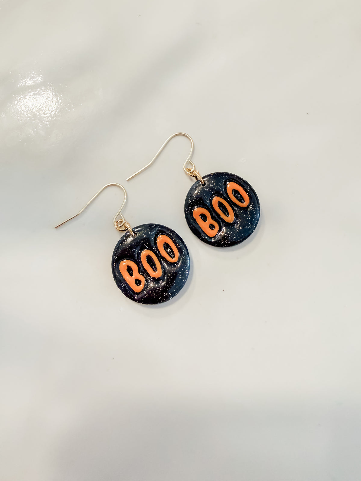 Halloween Button Earrings