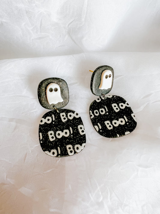 BOO! ghost Dangles