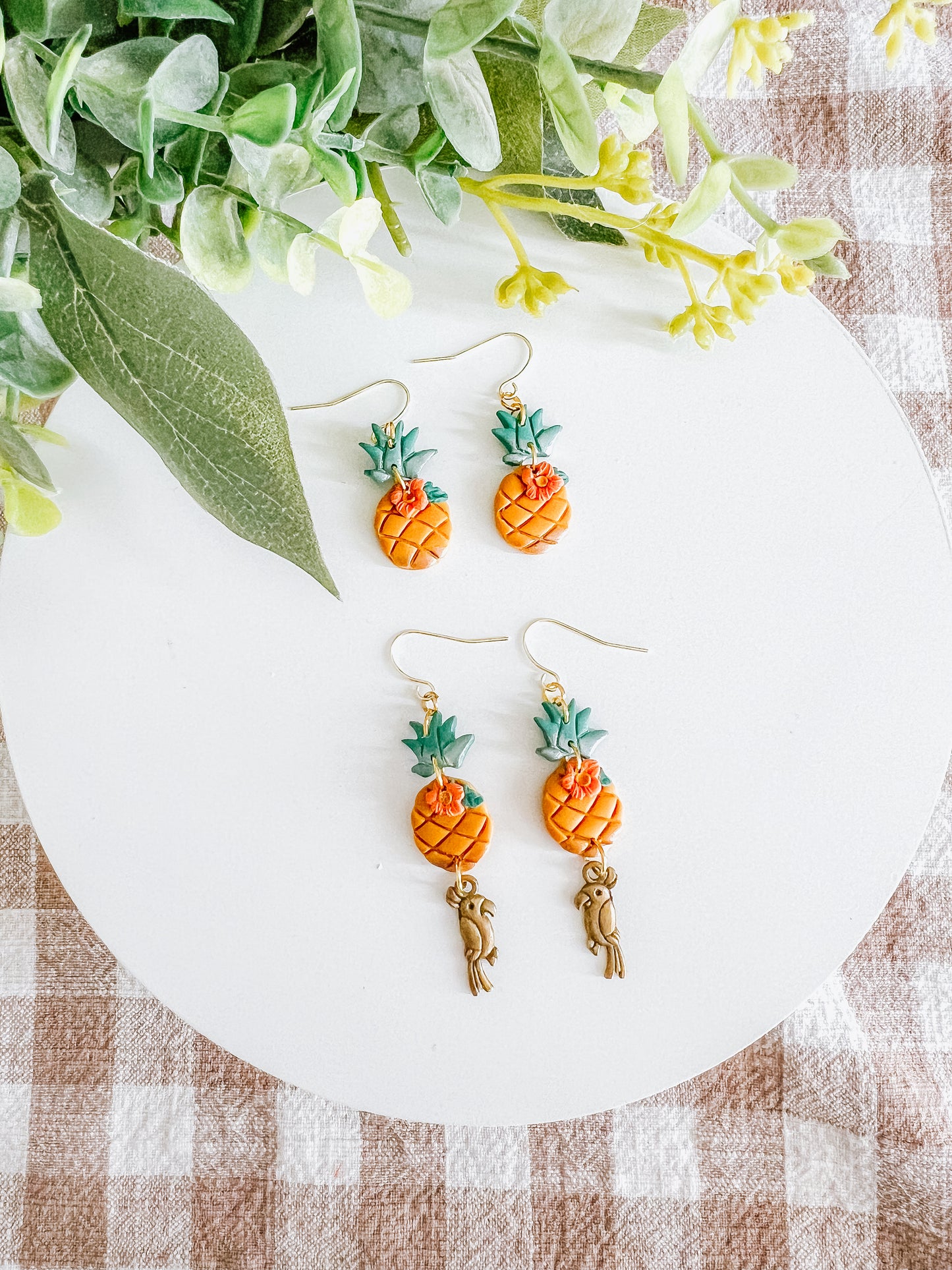 Pineapple Tiki Room Inspired Dangles