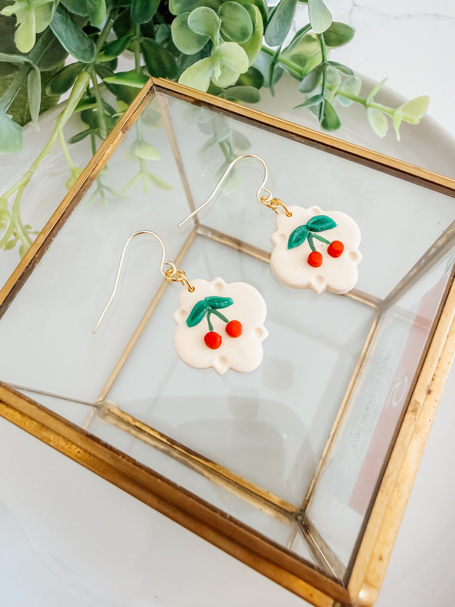 Mini Cherry Dangles