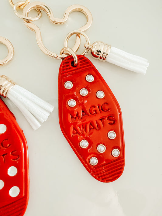 “Magic Awaits” Keychain