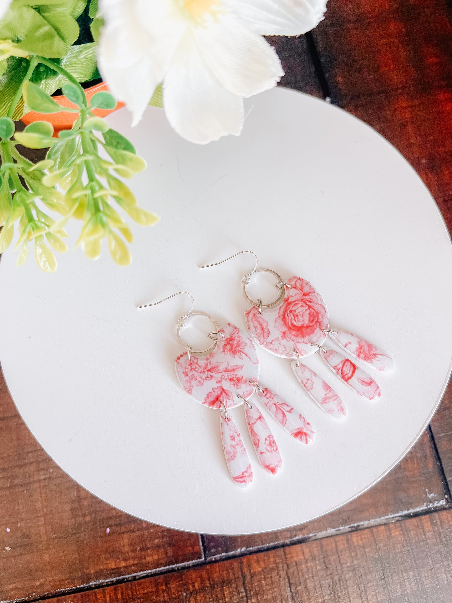 Summer Floral Dangles