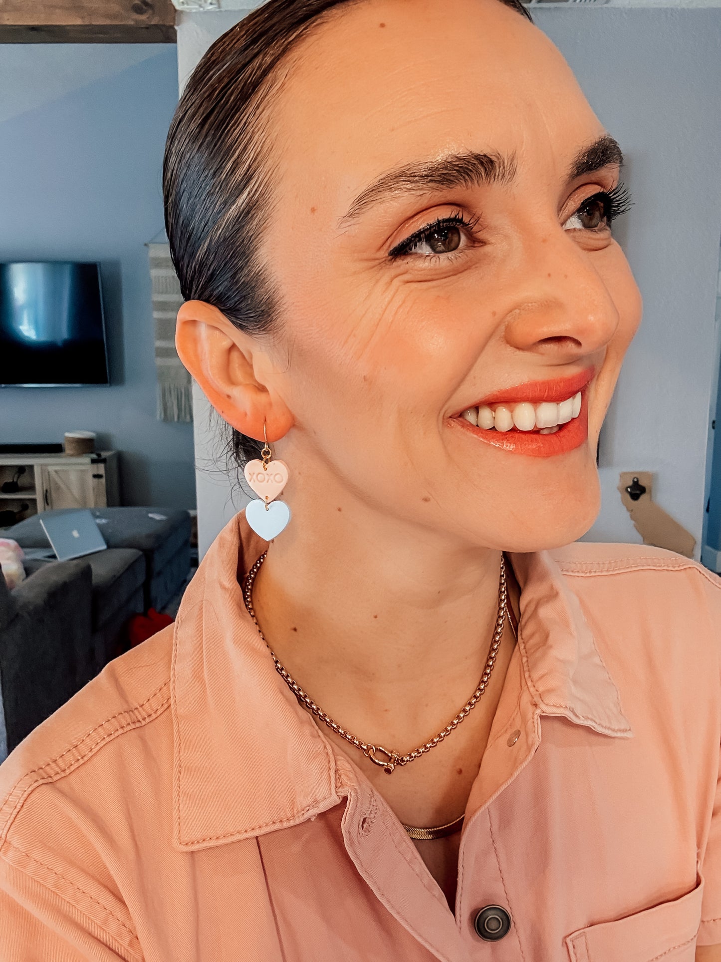 Candy Heart Dangles