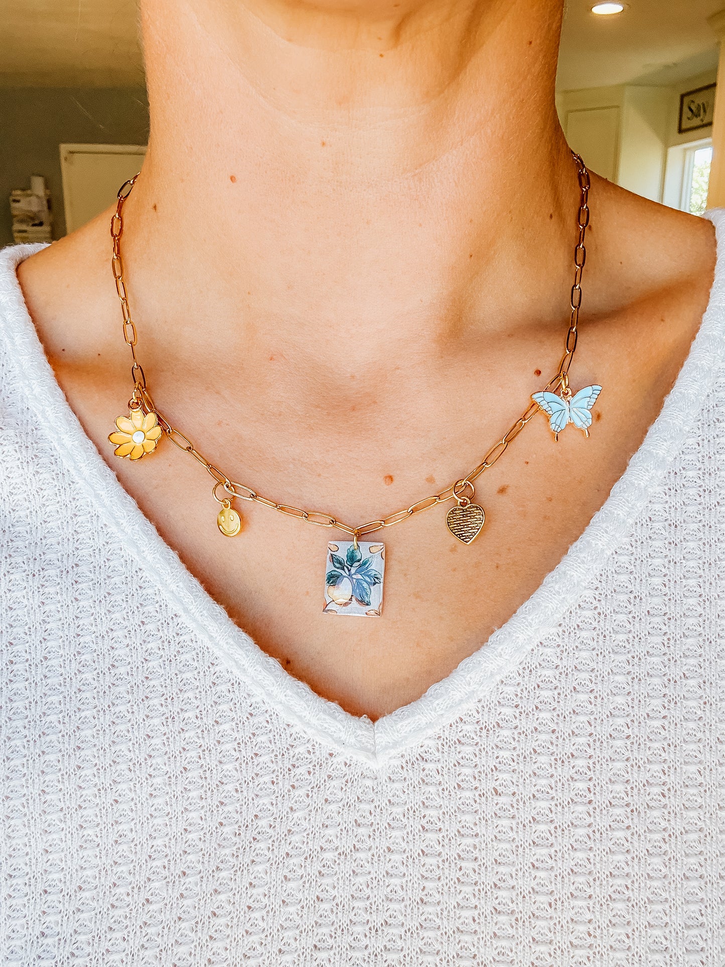 Lemon Charm Necklace