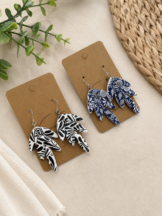 Abstract Tier Earrings