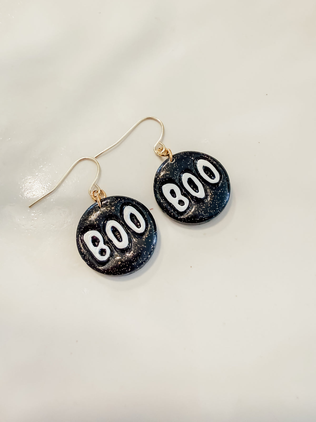 Halloween Button Earrings