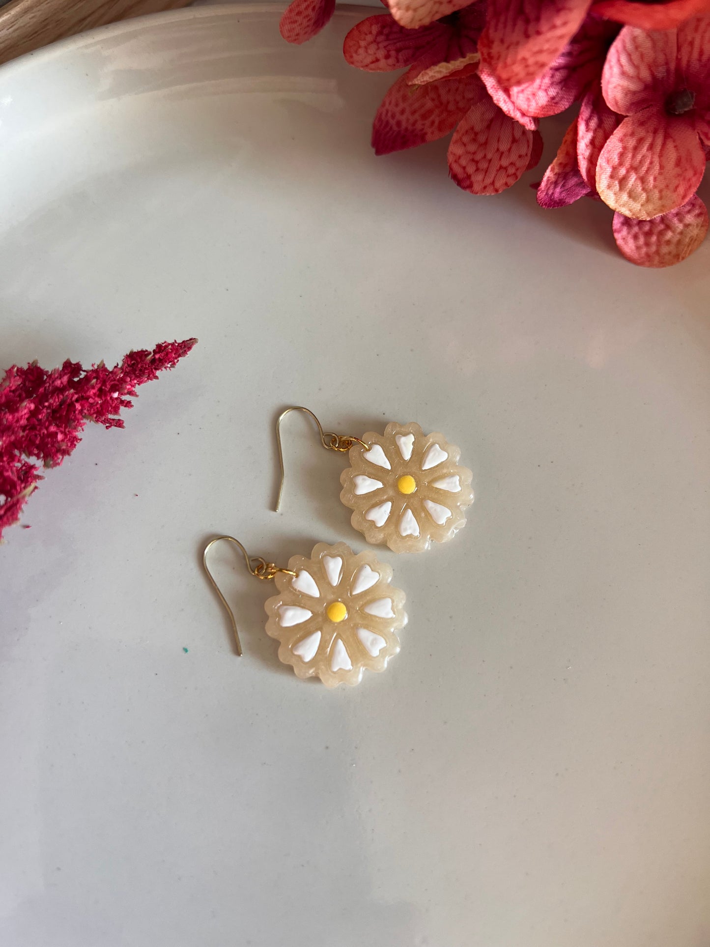 Delicate Daisy Dangles