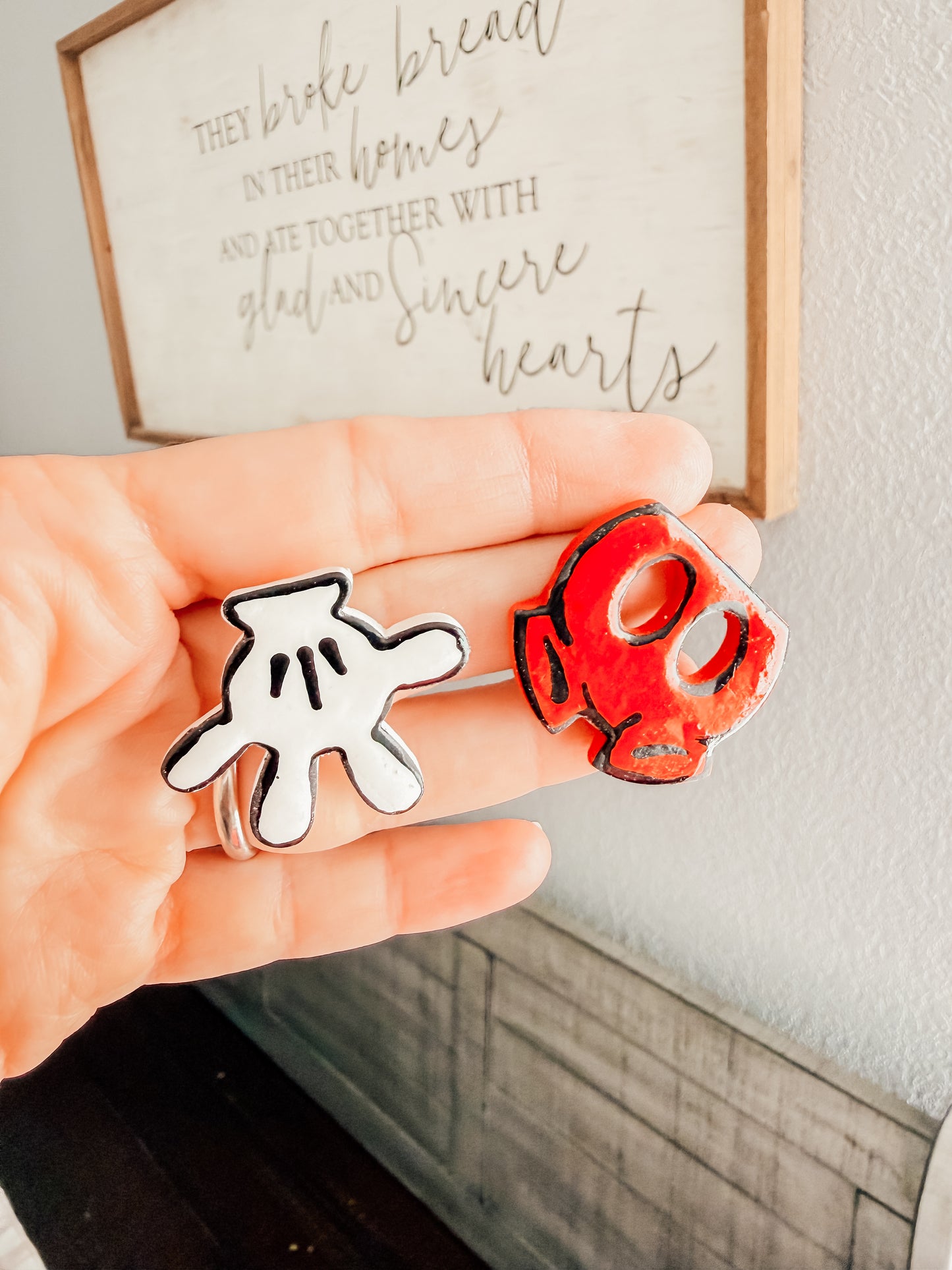 Big Stud Mouse Earrings