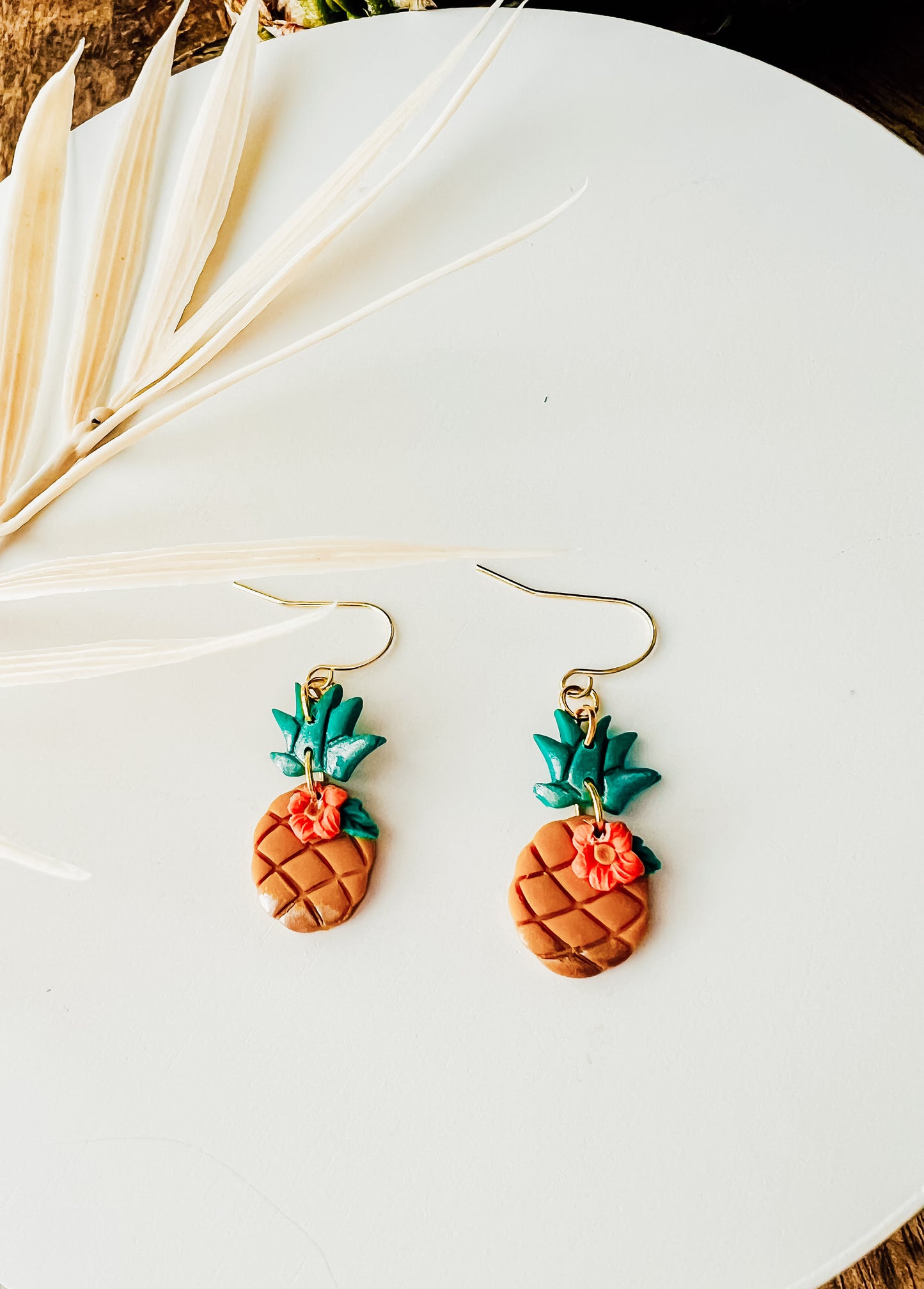 Pineapple Tiki Room Inspired Dangles