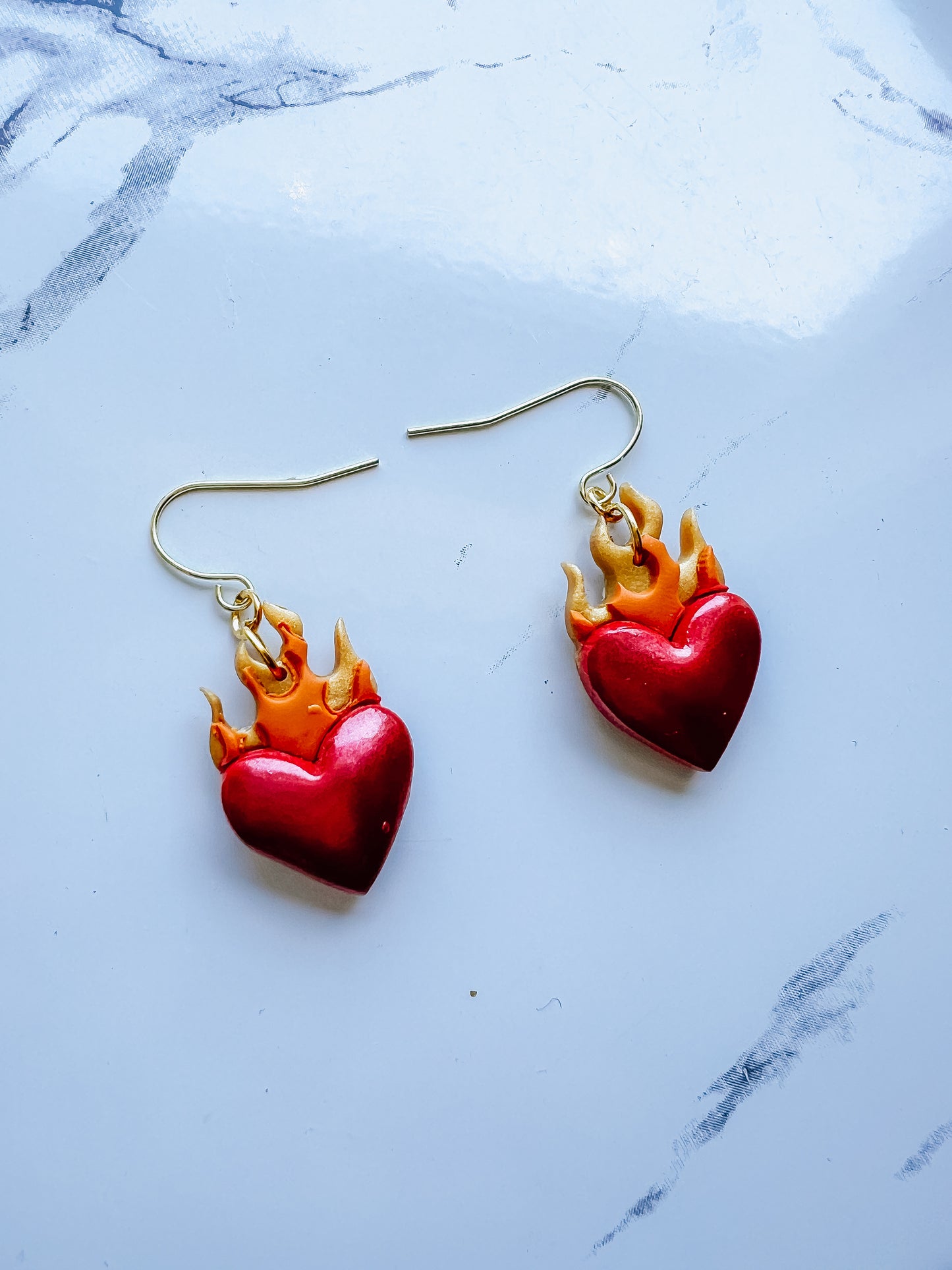 Throne of Glass inspired Abraxos and Fireheart earrings