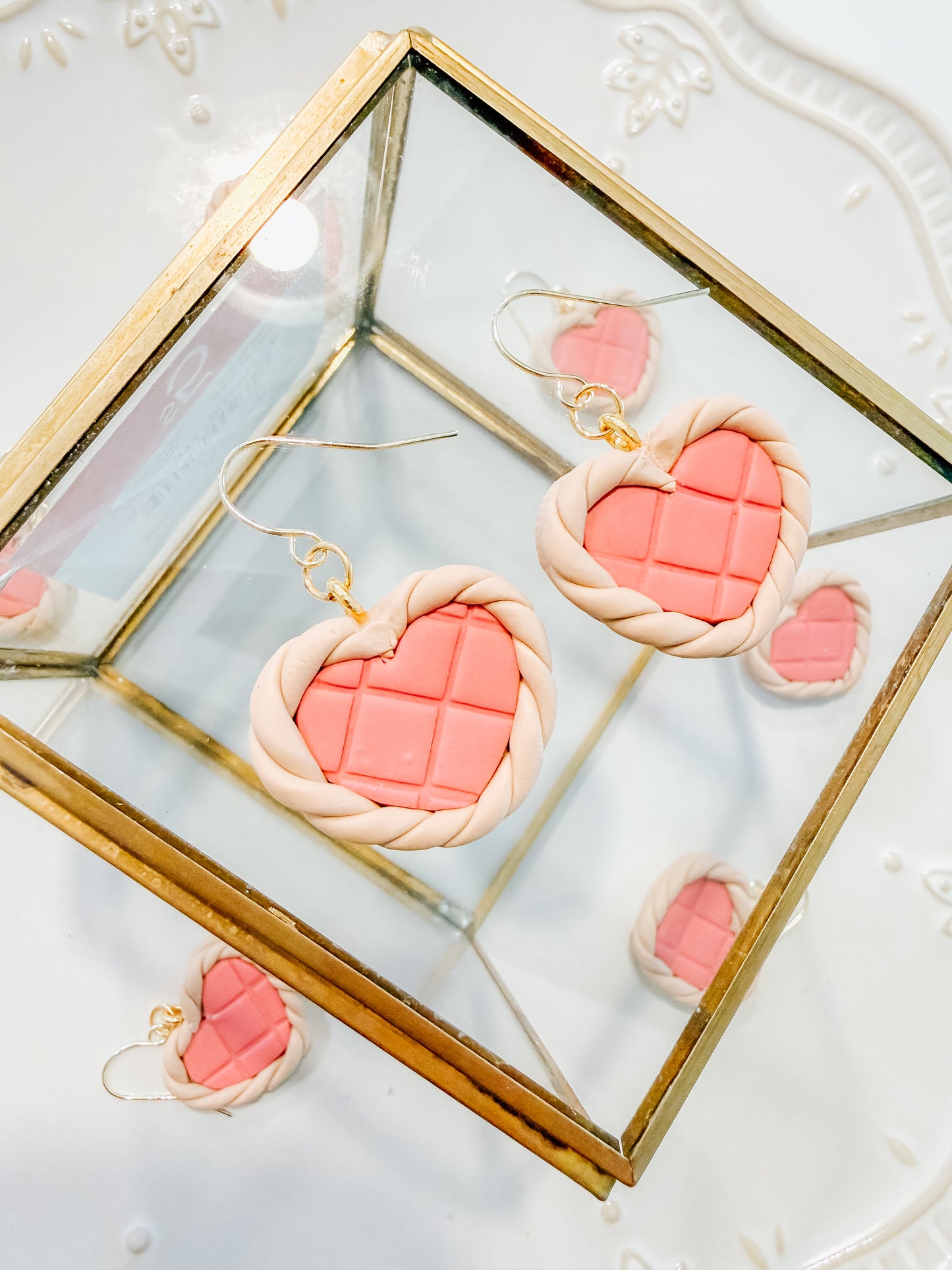 Pie Heart Dangles
