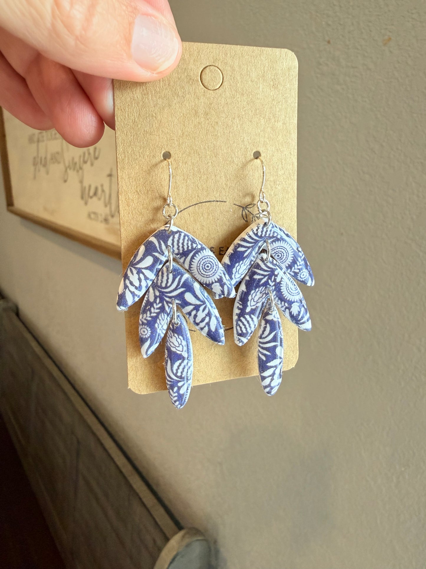 Abstract Tier Earrings