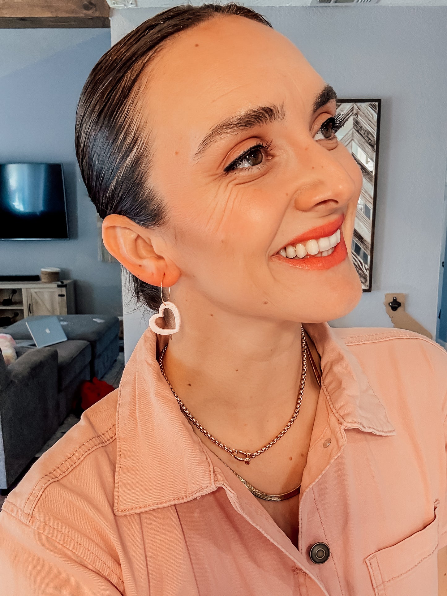 Mini Heart Hoops