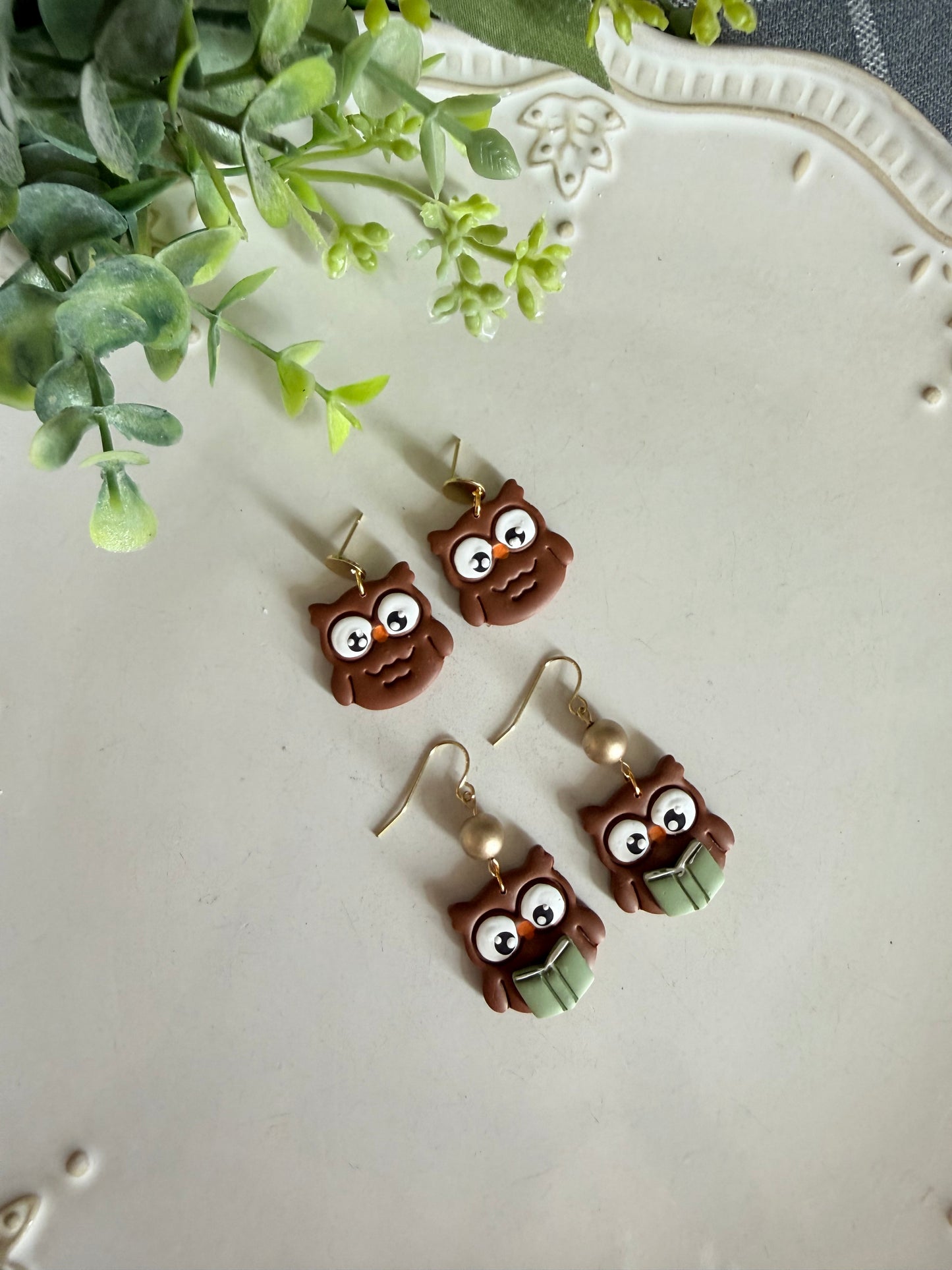 Owl Earrings