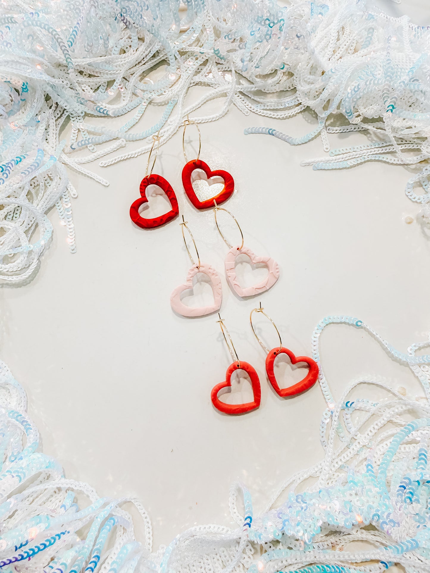 Mini Heart Hoops