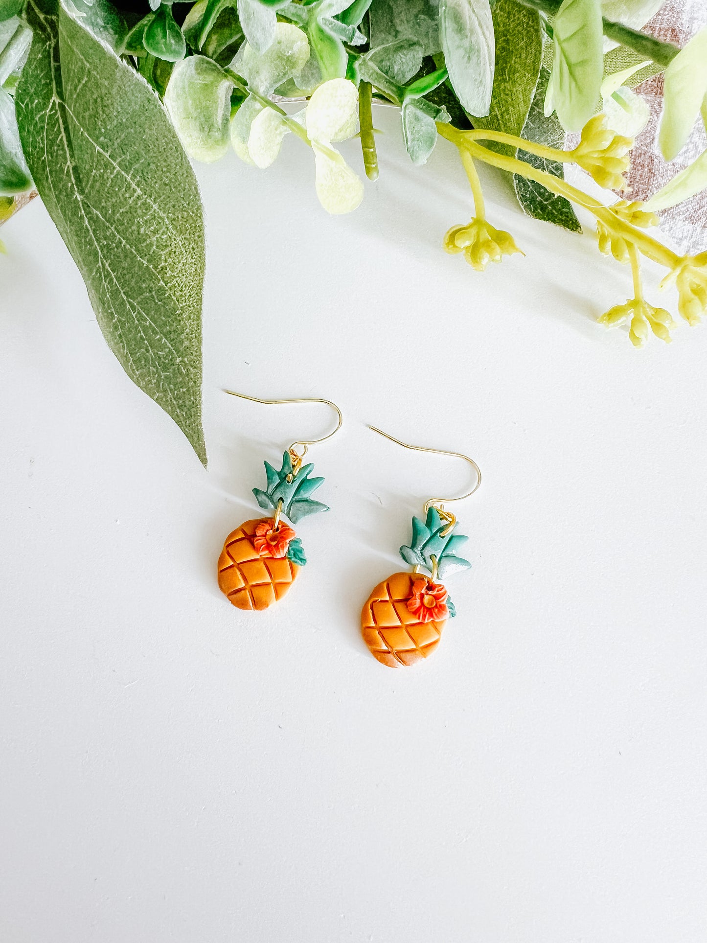 Pineapple Tiki Room Inspired Dangles