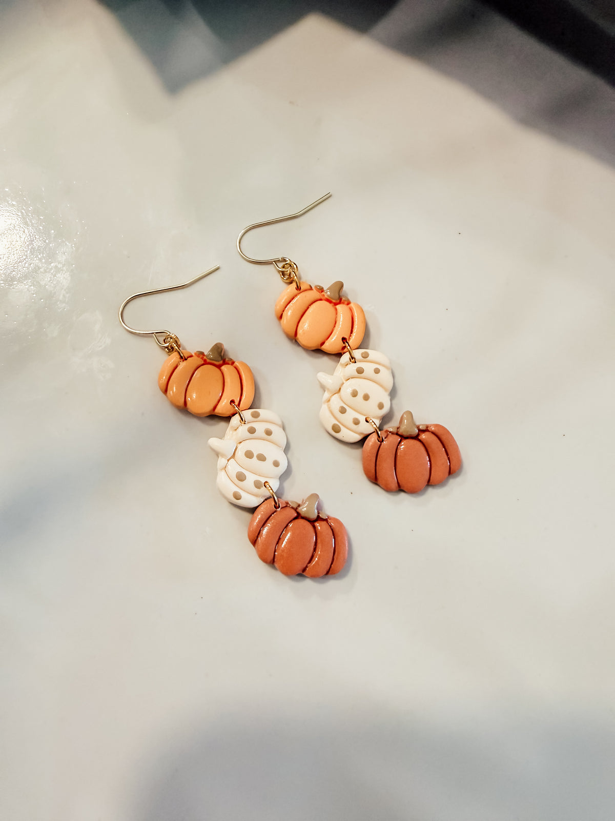 Pumpkin Spice Dangles