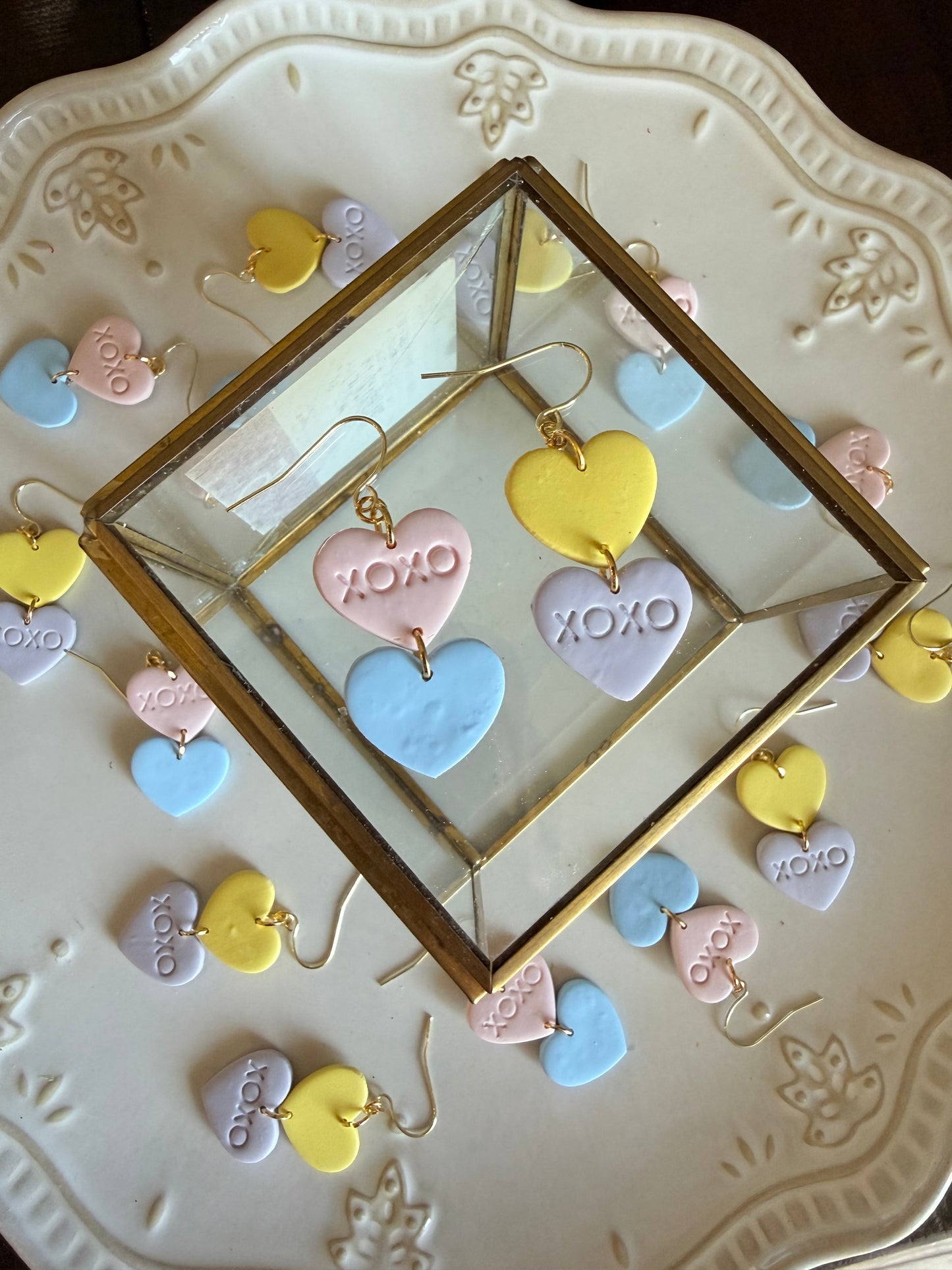 Candy Heart Dangles