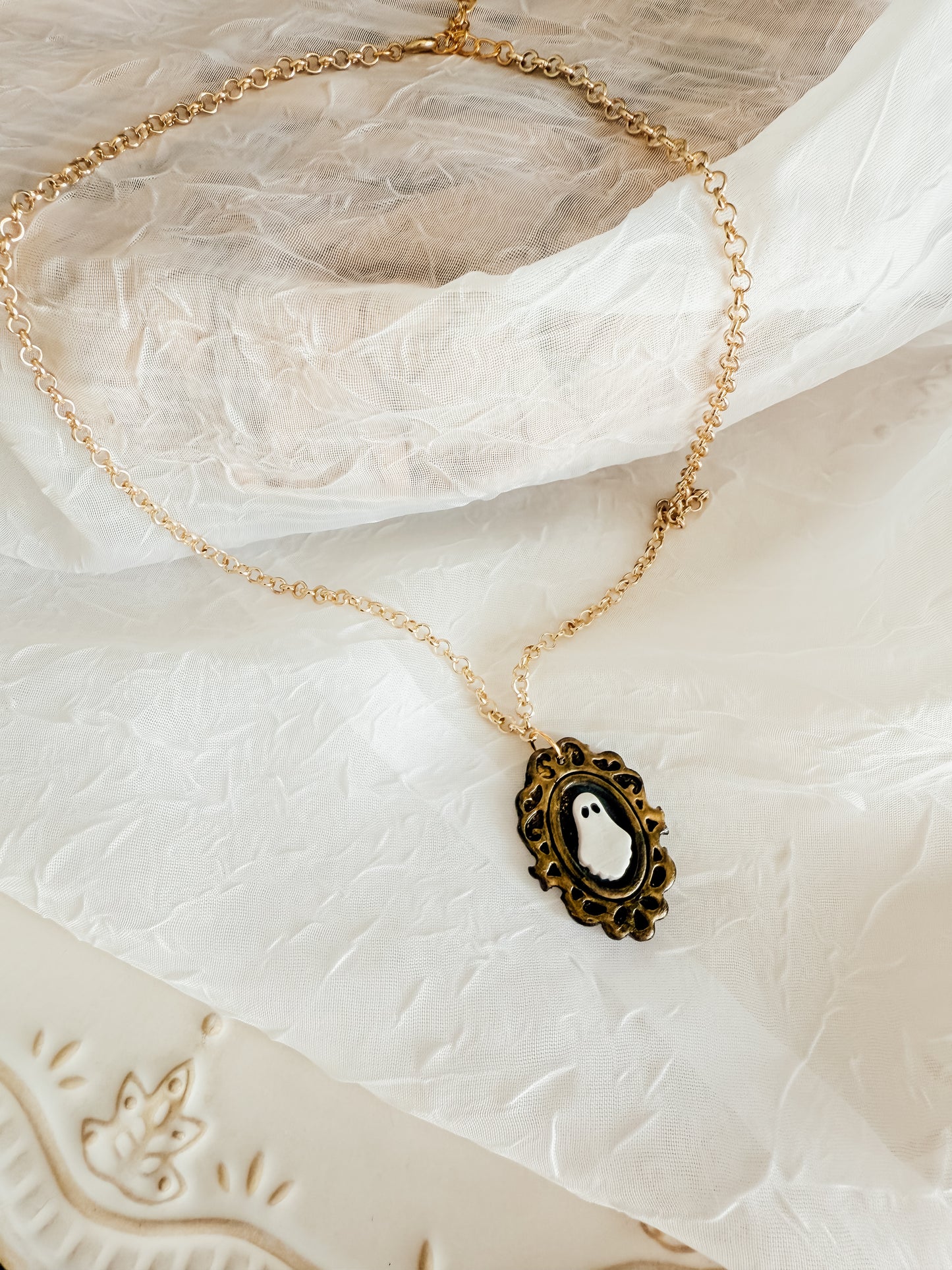 Haunted Mansion Earrings and Necklace