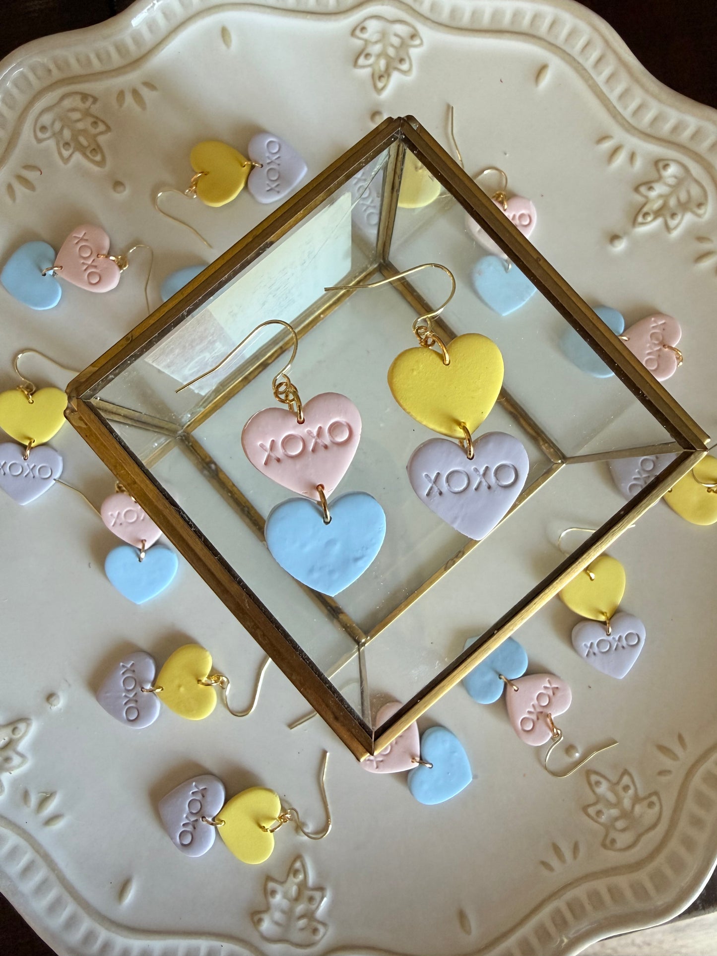 Candy Heart Dangles
