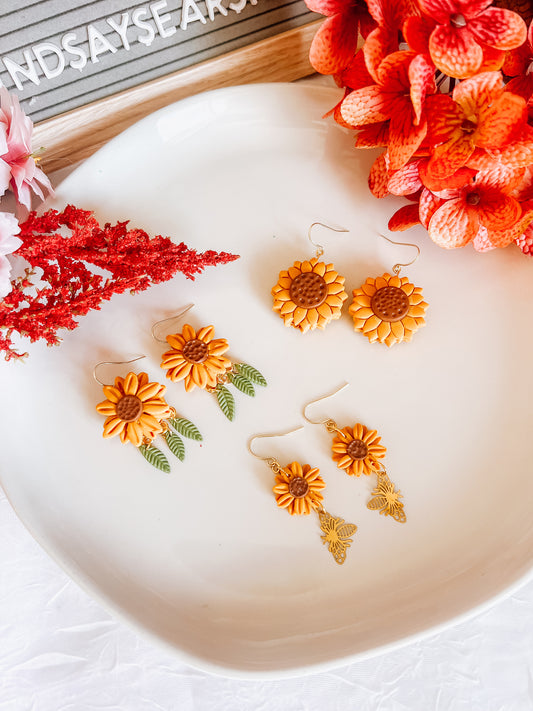 Sunflower Summer Earrings