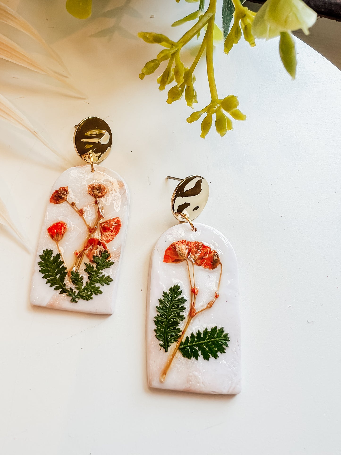 Vintage Floral Dangles