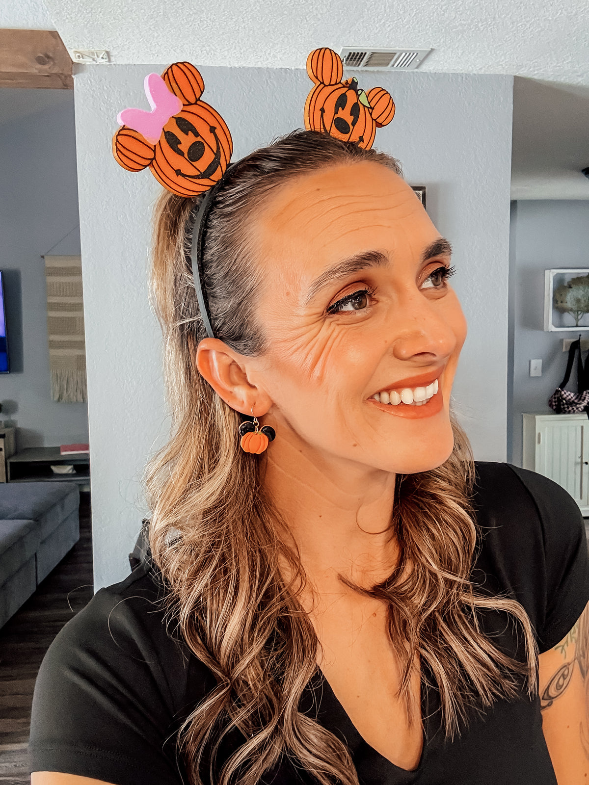 Mickey Inspired Ghosts and Pumpkins