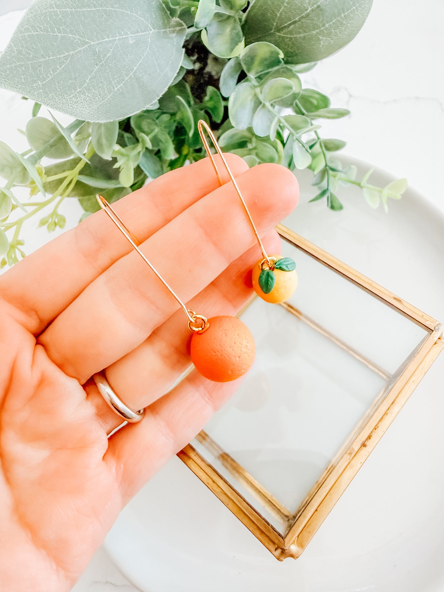 Drop Dangle Orange and Lemon