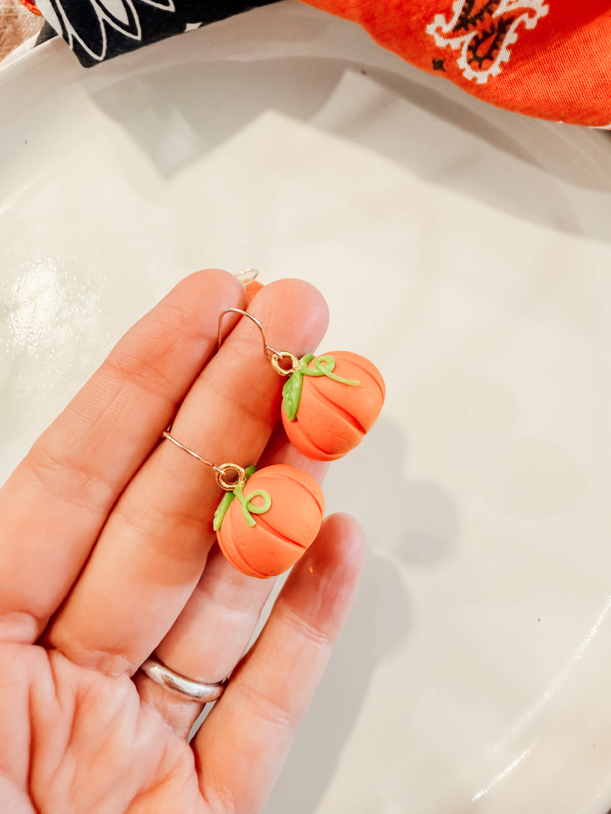 Pumpkin Dangles